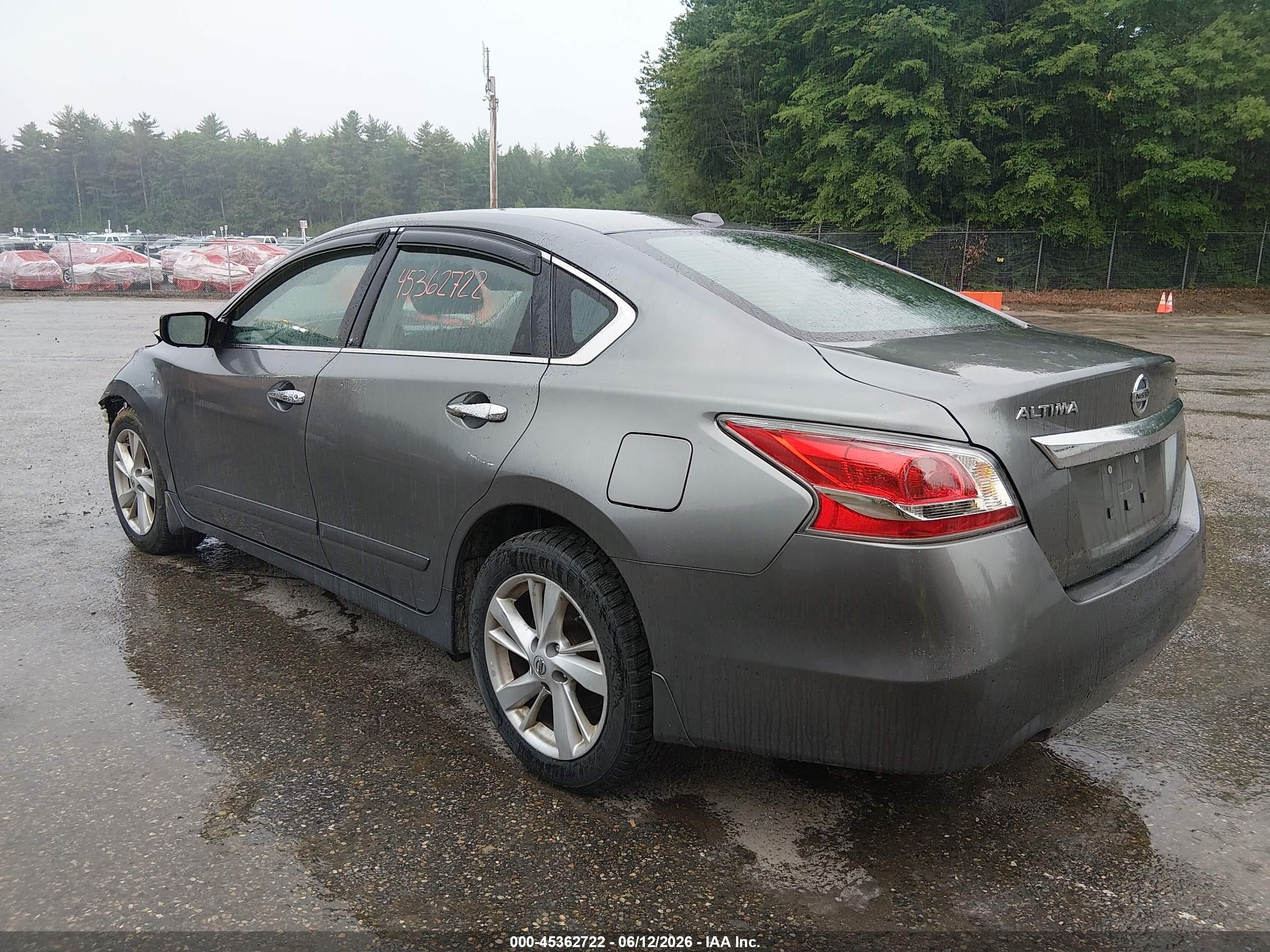2015 Nissan Altima 2.5 Sv Gray vin: 1N4AL3AP9FC430356
