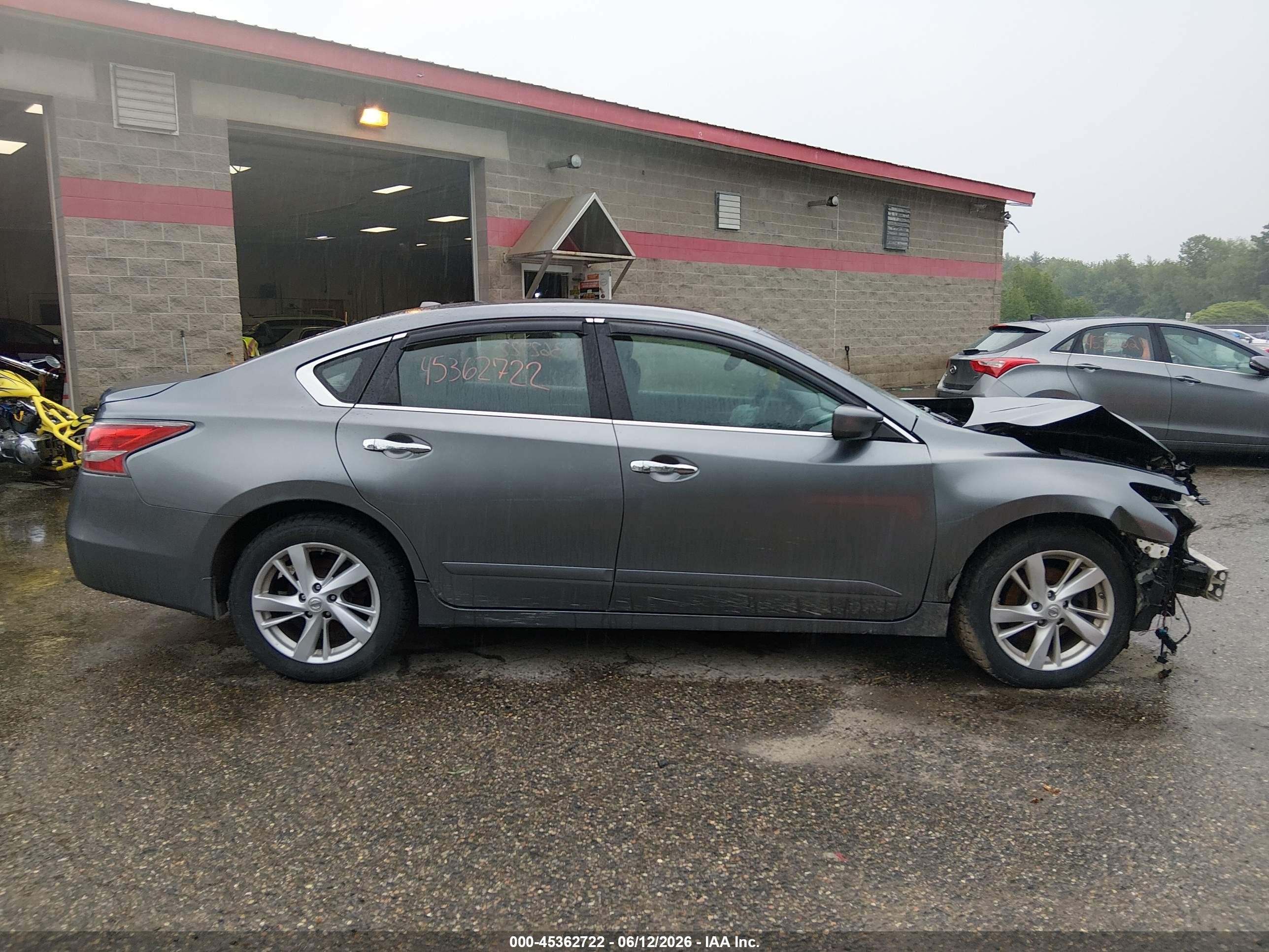 2015 Nissan Altima 2.5 Sv Gray vin: 1N4AL3AP9FC430356