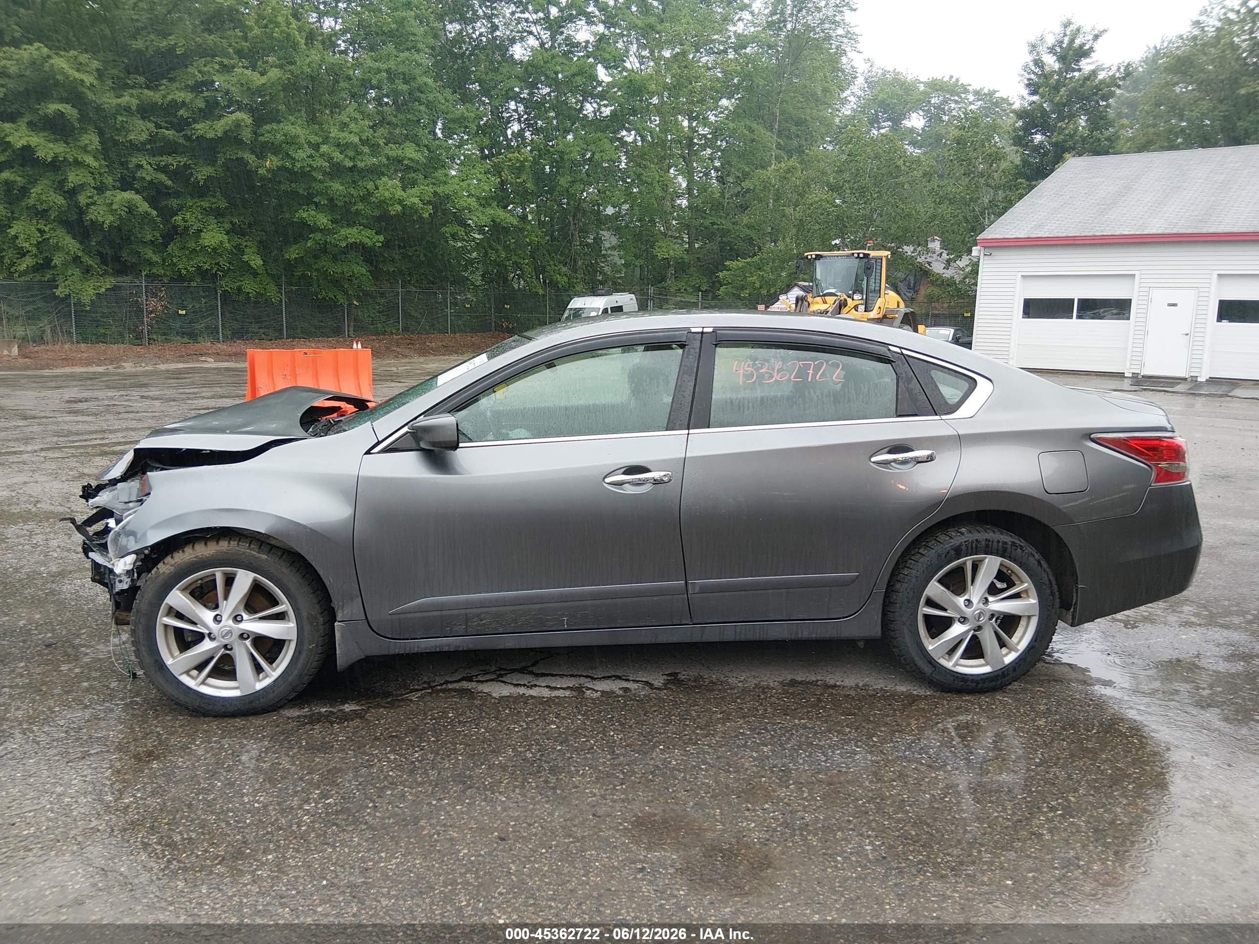 2015 Nissan Altima 2.5 Sv Gray vin: 1N4AL3AP9FC430356