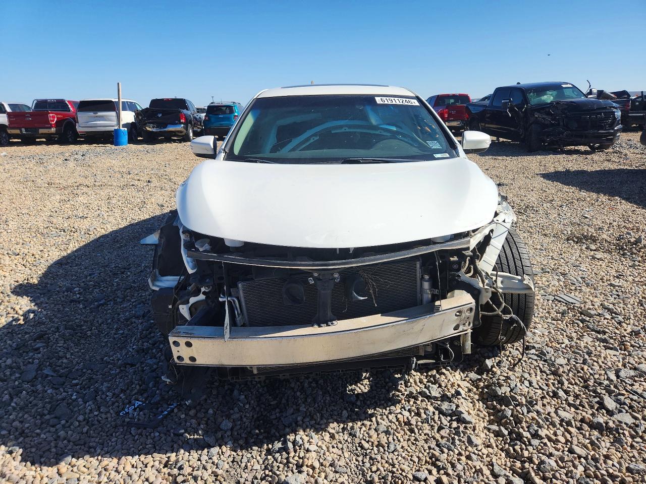 2015 Nissan Altima 2.5 Sv White vin: 1N4AL3AP9FC436318