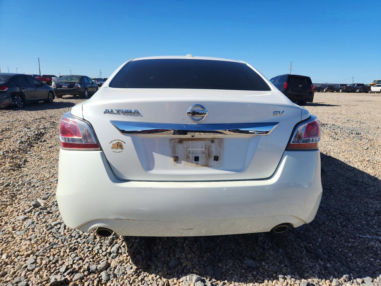 2015 Nissan Altima 2.5 Sv White vin: 1N4AL3AP9FC436318