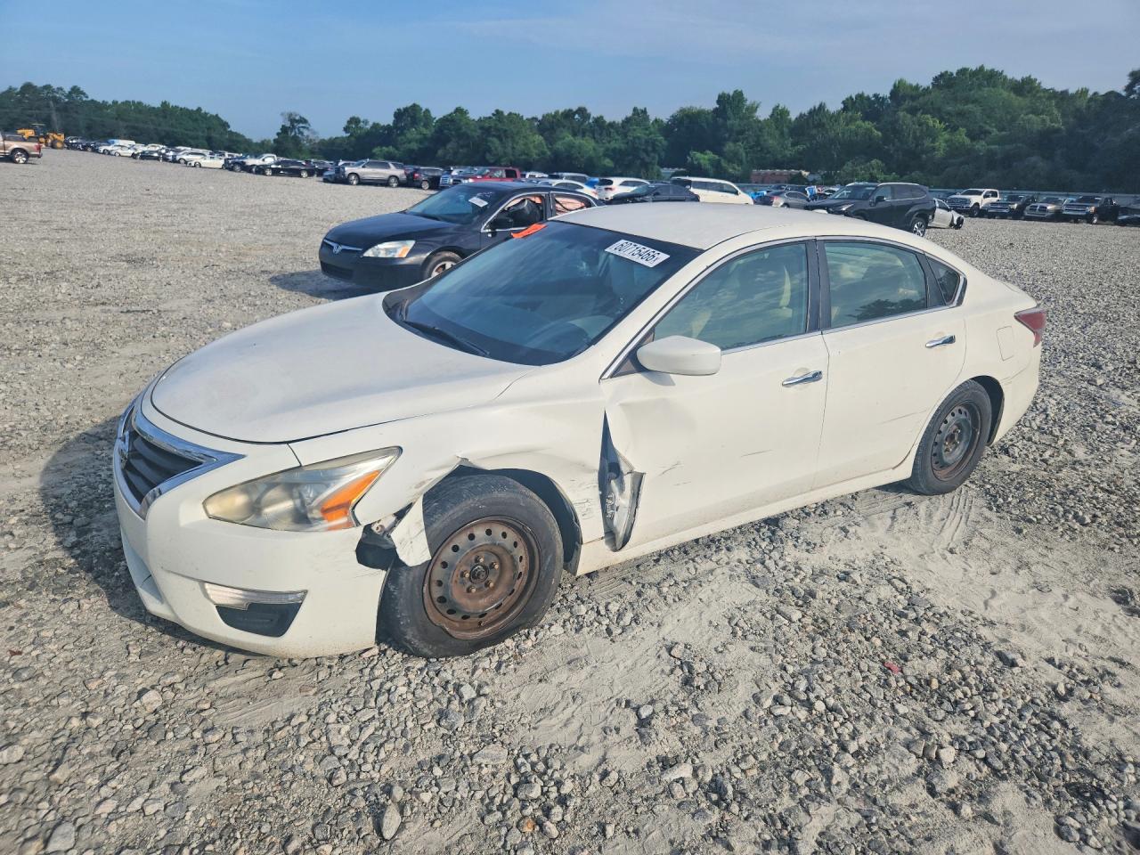 2015 Nissan Altima 2.5 S White vin: 1N4AL3AP9FC458948