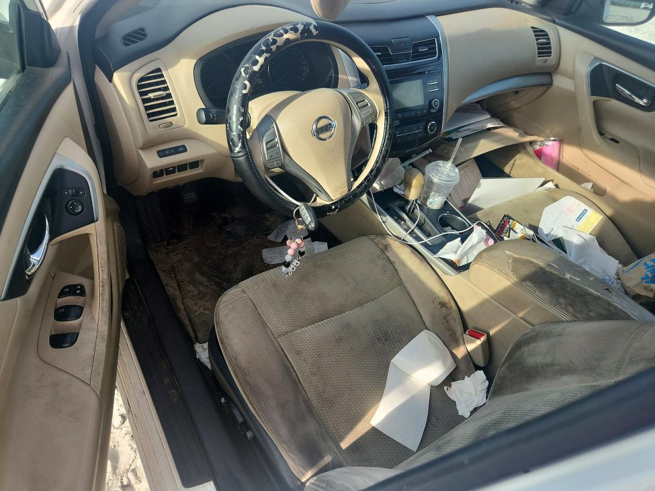 2015 Nissan Altima 2.5 S White vin: 1N4AL3AP9FC458948