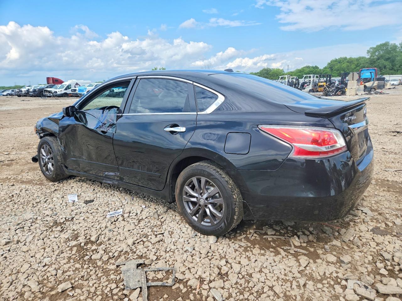 2015 Nissan Altima 2.5 S Black vin: 1N4AL3AP9FC459968