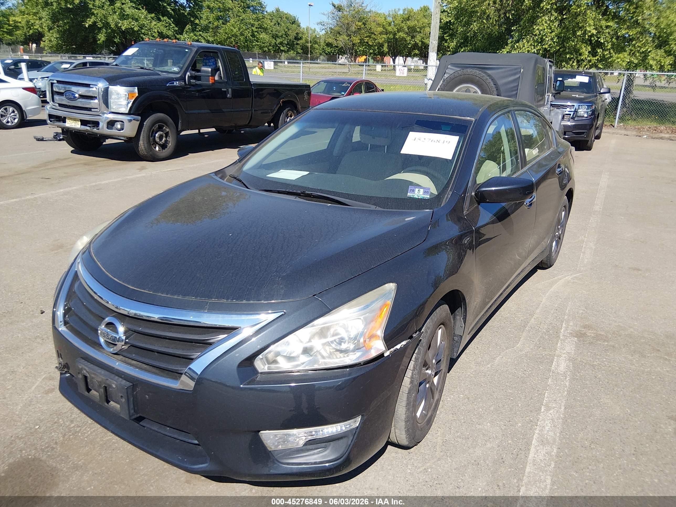 2015 Nissan Altima 2.5 S Black vin: 1N4AL3AP9FC461574