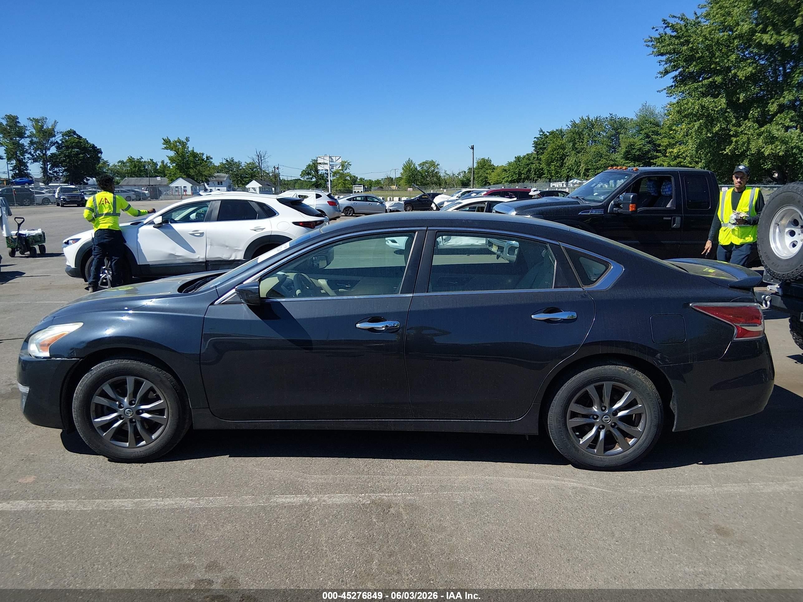 2015 Nissan Altima 2.5 S Black vin: 1N4AL3AP9FC461574