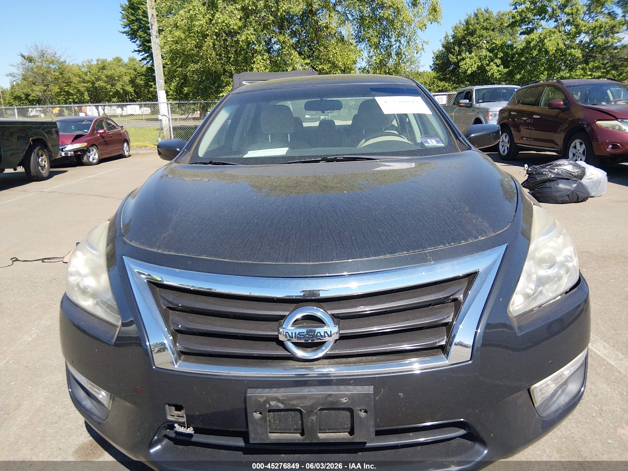 2015 Nissan Altima 2.5 S Black vin: 1N4AL3AP9FC461574