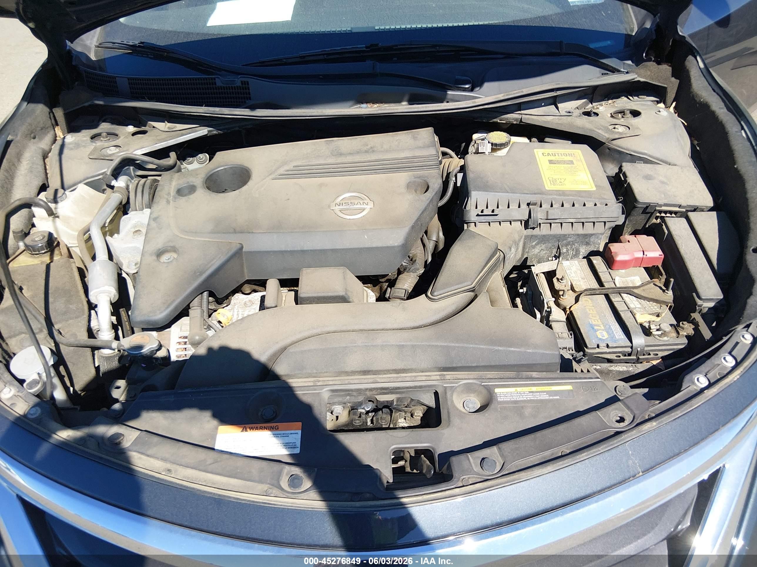 2015 Nissan Altima 2.5 S Black vin: 1N4AL3AP9FC461574
