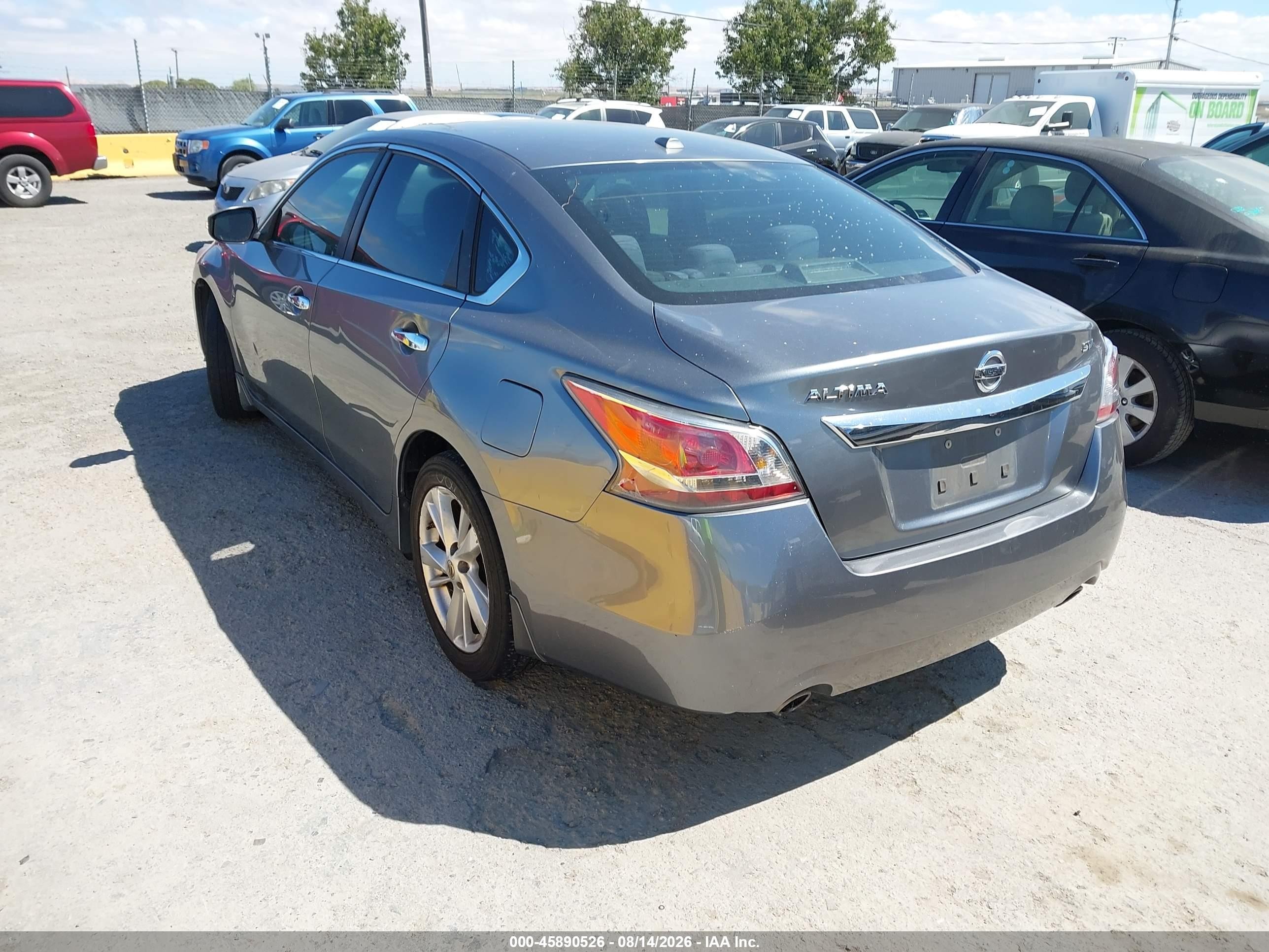 2015 Nissan Altima 2.5 Sv Gray vin: 1N4AL3AP9FC465642