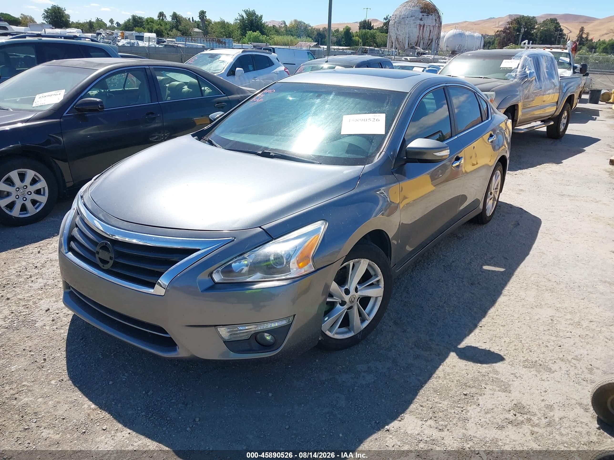2015 Nissan Altima 2.5 Sv Gray vin: 1N4AL3AP9FC465642