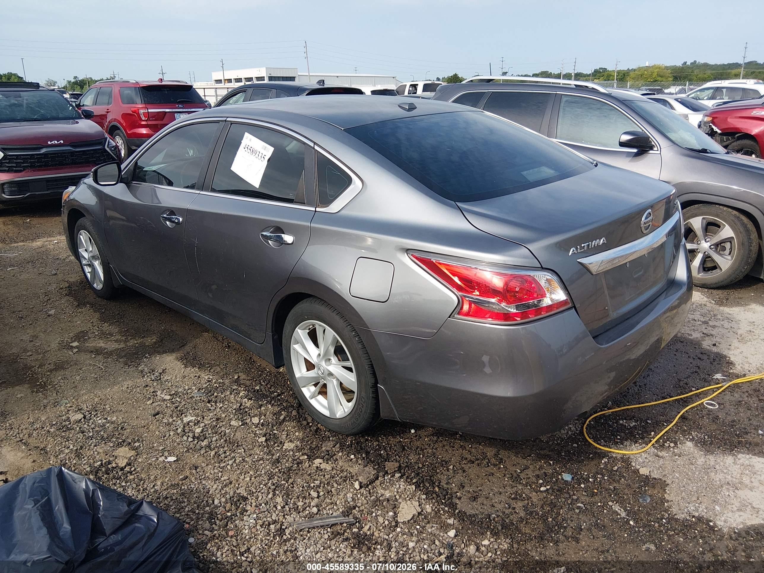 2015 Nissan Altima 2.5 Sv Gray vin: 1N4AL3AP9FC467102