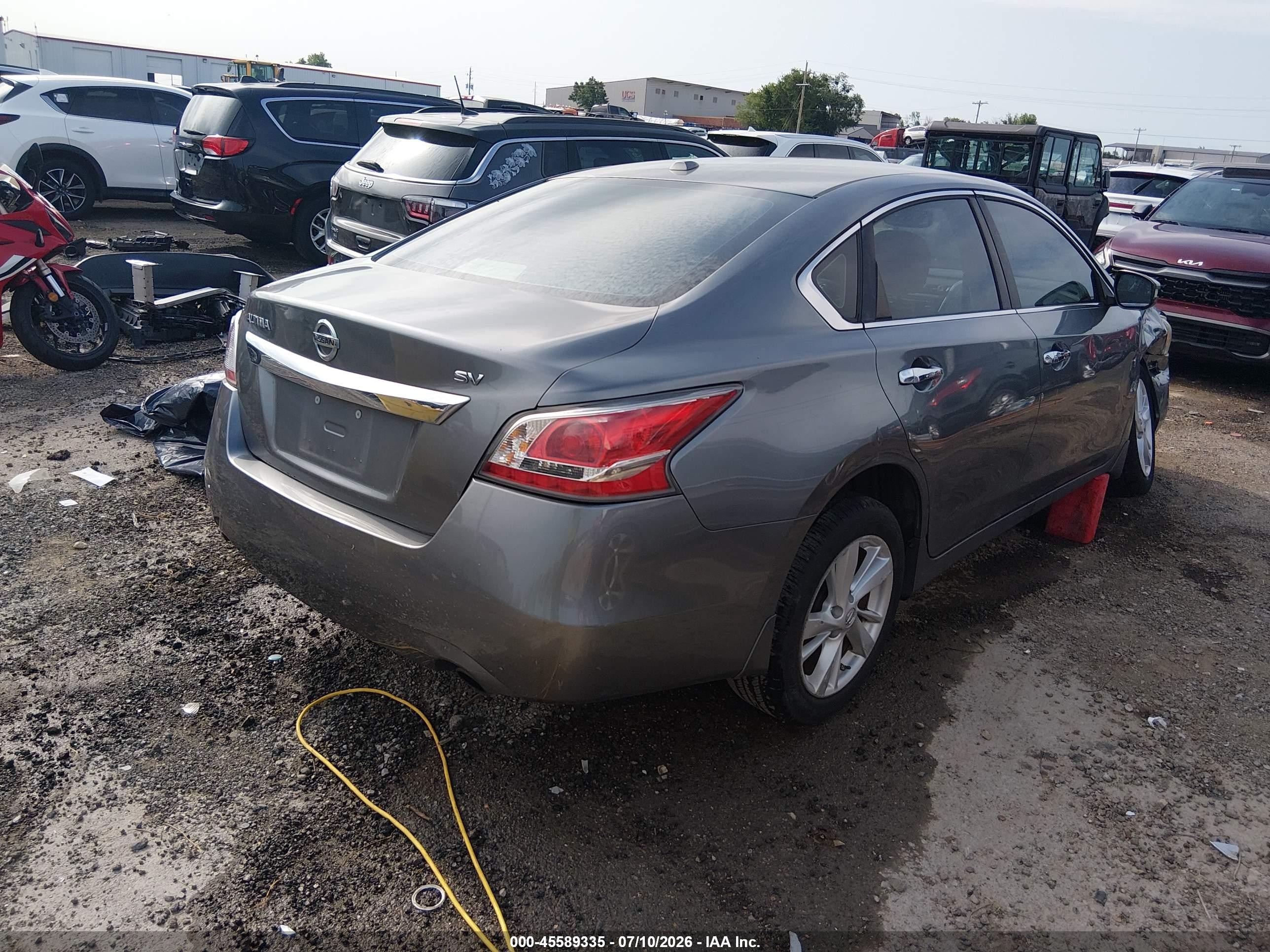 2015 Nissan Altima 2.5 Sv Gray vin: 1N4AL3AP9FC467102