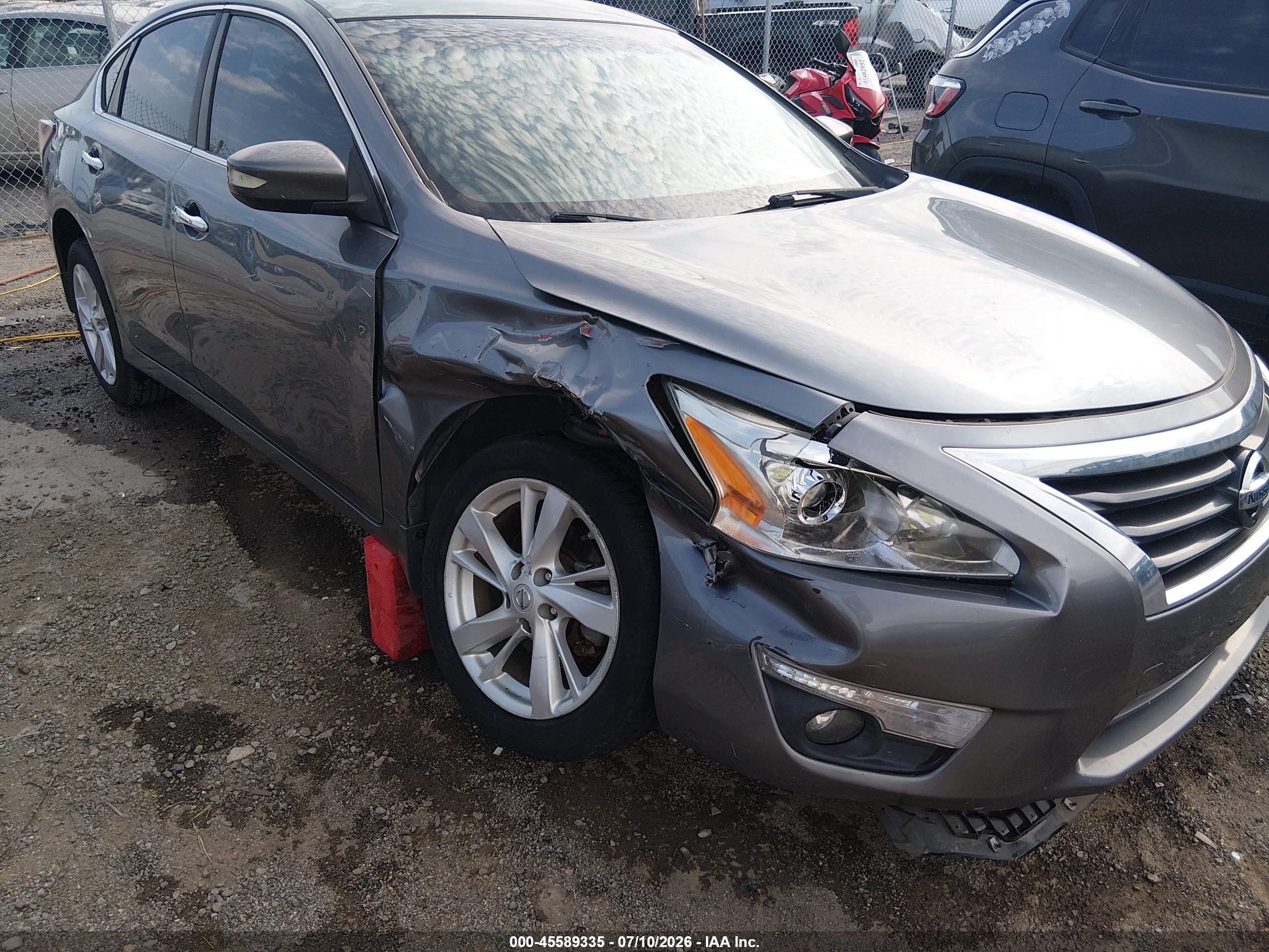 2015 Nissan Altima 2.5 Sv Gray vin: 1N4AL3AP9FC467102