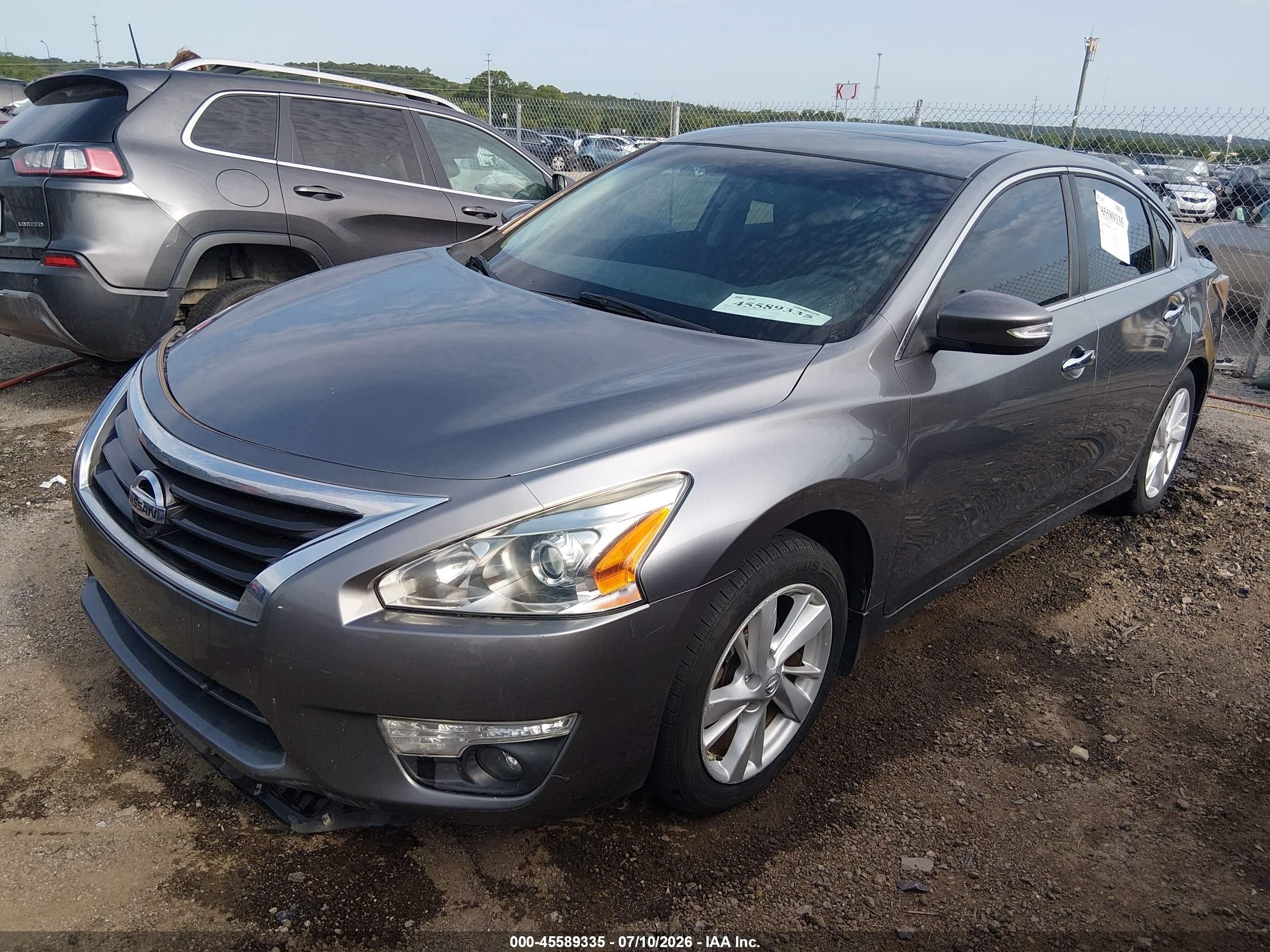 2015 Nissan Altima 2.5 Sv Gray vin: 1N4AL3AP9FC467102