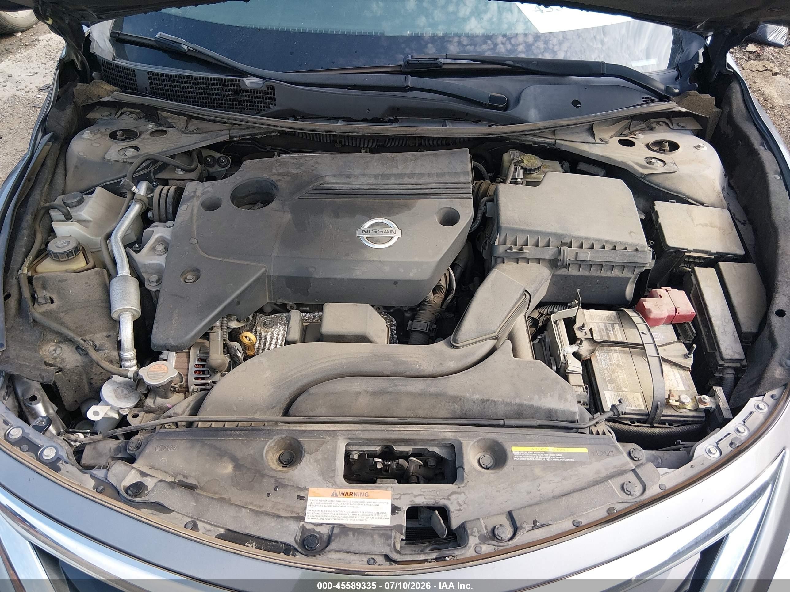 2015 Nissan Altima 2.5 Sv Gray vin: 1N4AL3AP9FC467102