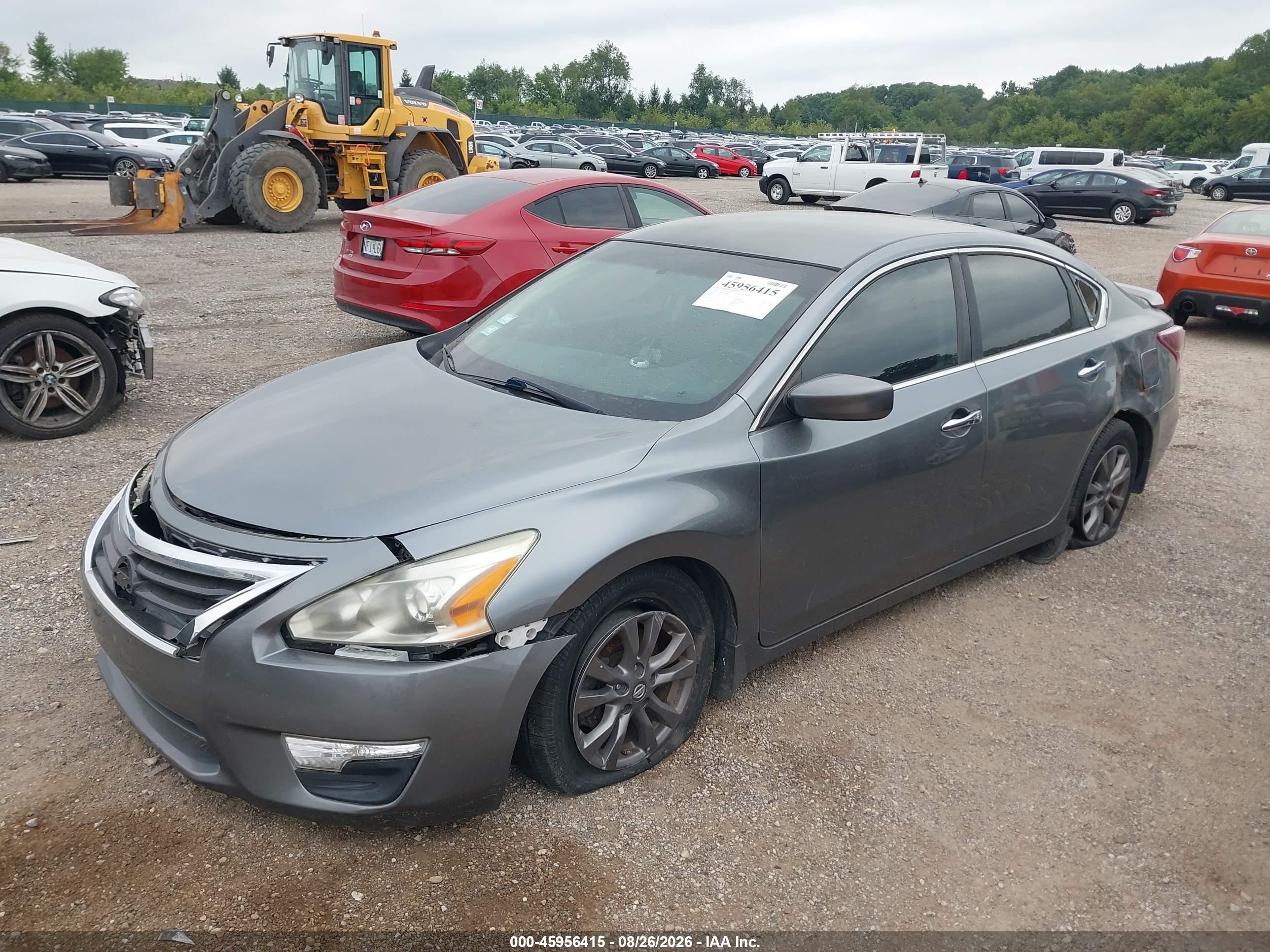 2015 Nissan Altima 2.5/s/sv/sl Серый vin: 1N4AL3AP9FC468895