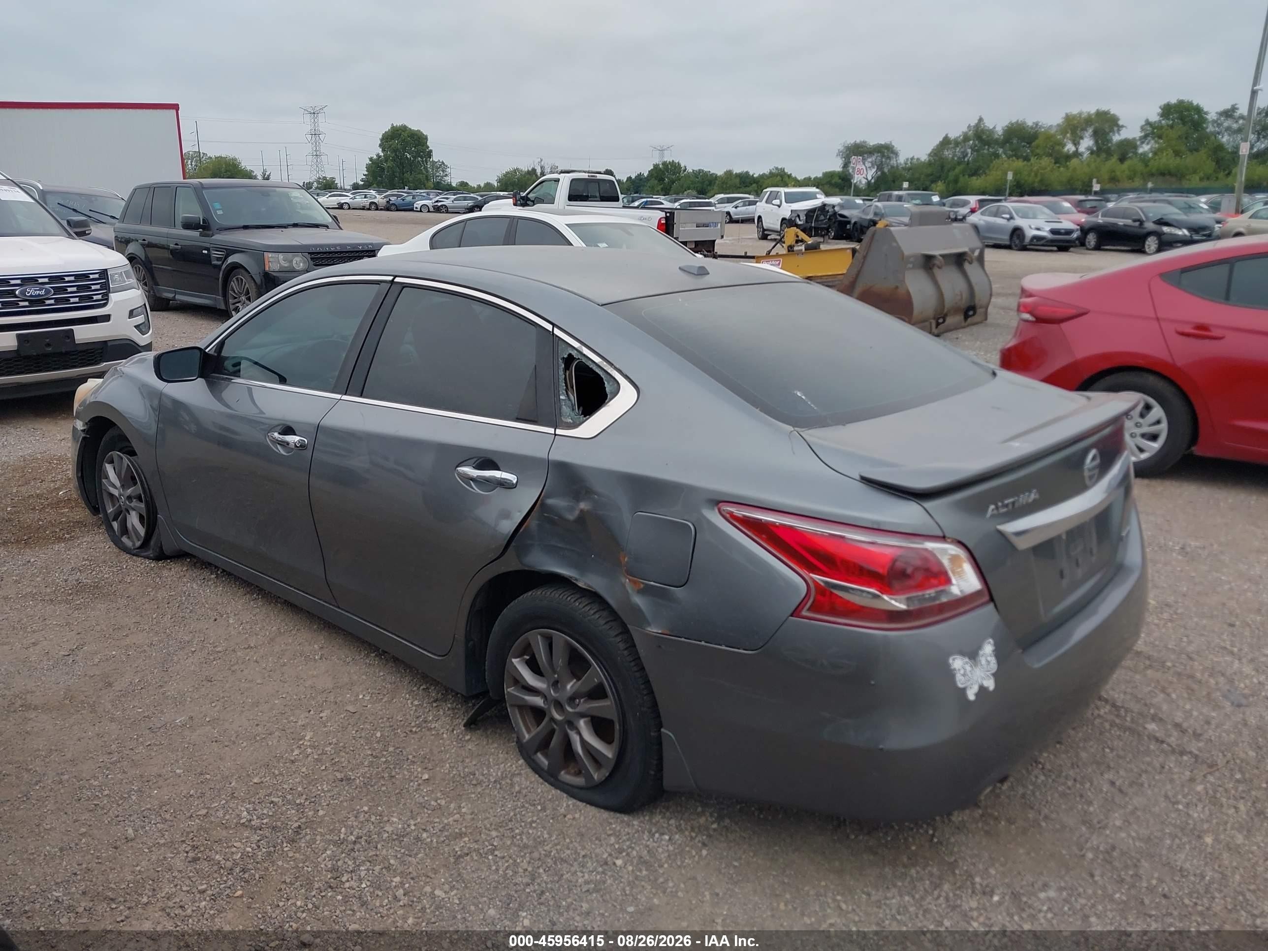 2015 Nissan Altima 2.5/s/sv/sl Серый vin: 1N4AL3AP9FC468895
