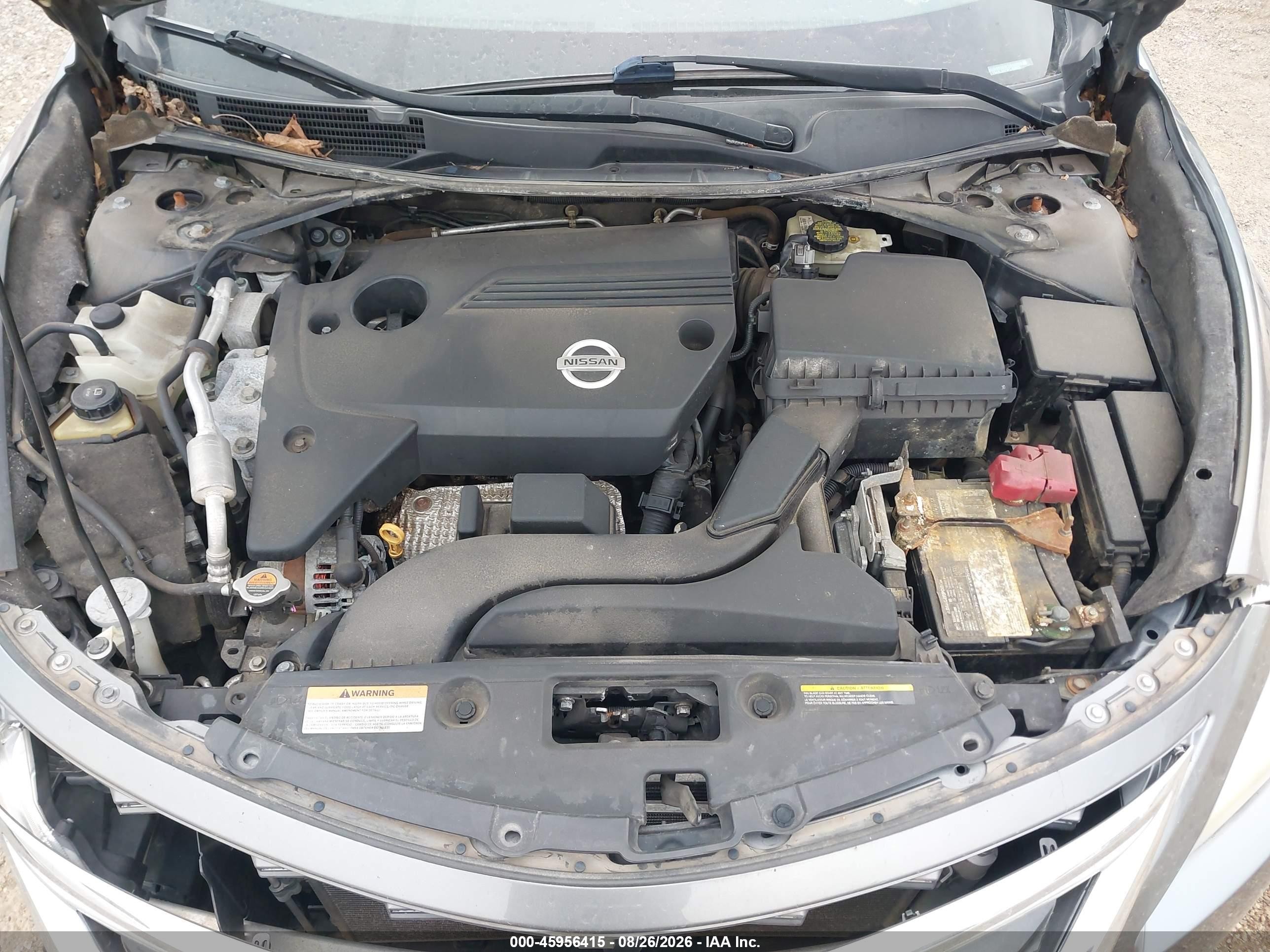 2015 Nissan Altima 2.5/s/sv/sl Серый vin: 1N4AL3AP9FC468895