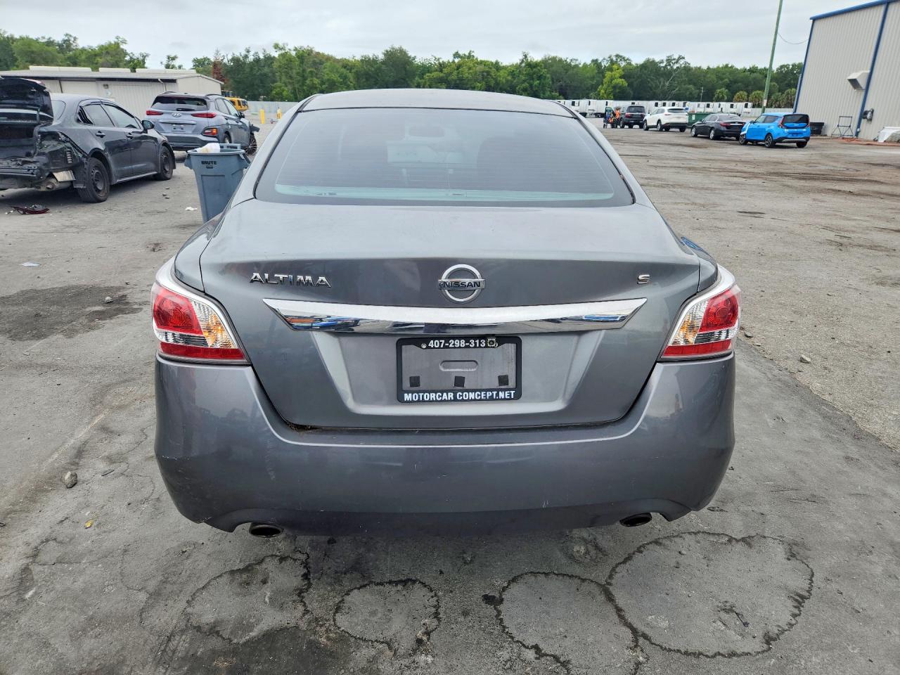 2015 Nissan Altima 2.5 S Gray vin: 1N4AL3AP9FC470615