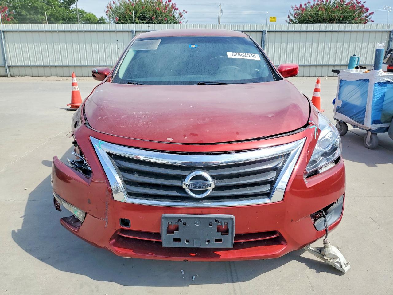 2015 Nissan Altima 2.5 S Красный vin: 1N4AL3AP9FC477144
