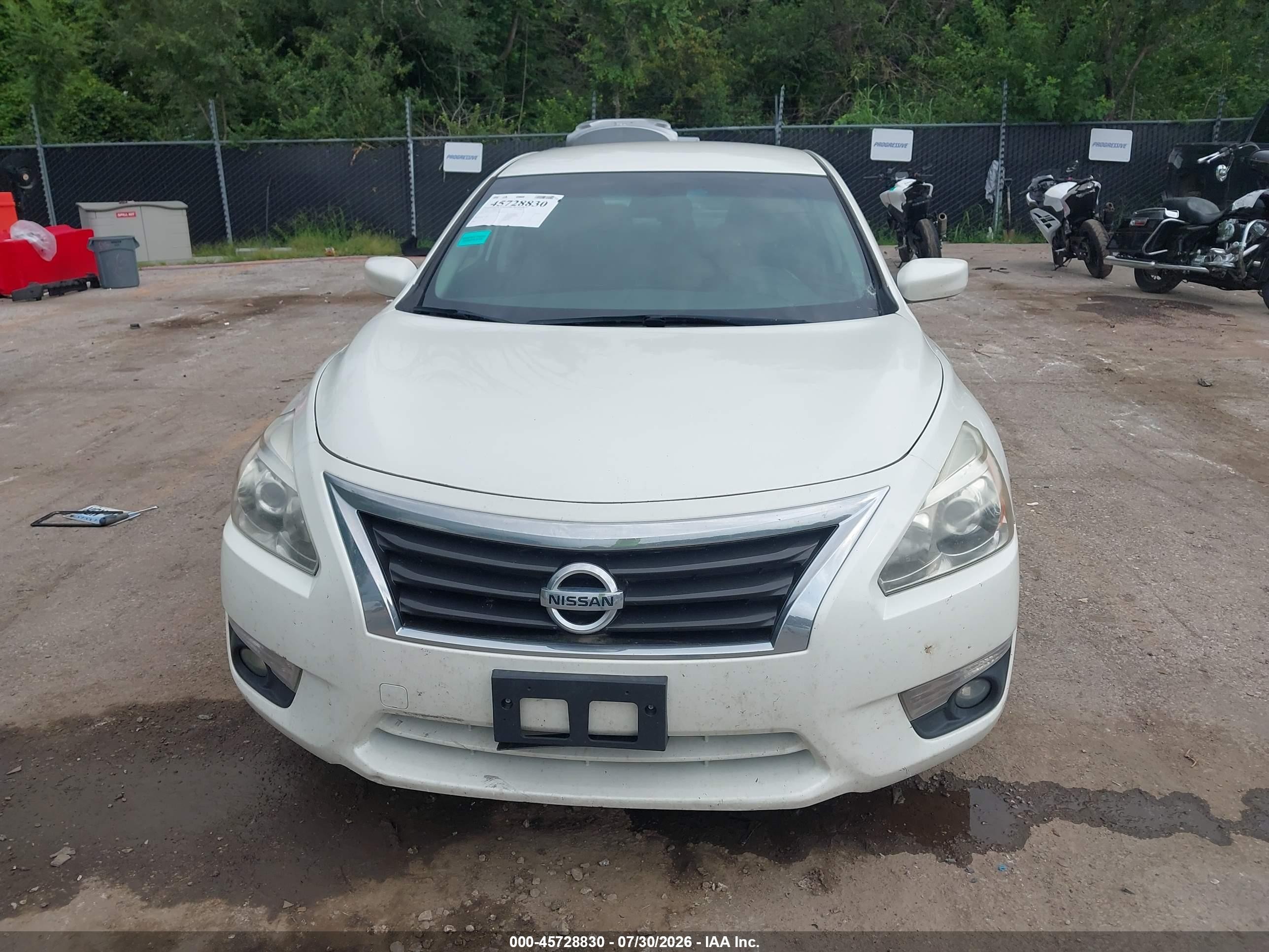 2015 Nissan Altima 2.5 Sv White vin: 1N4AL3AP9FC481100