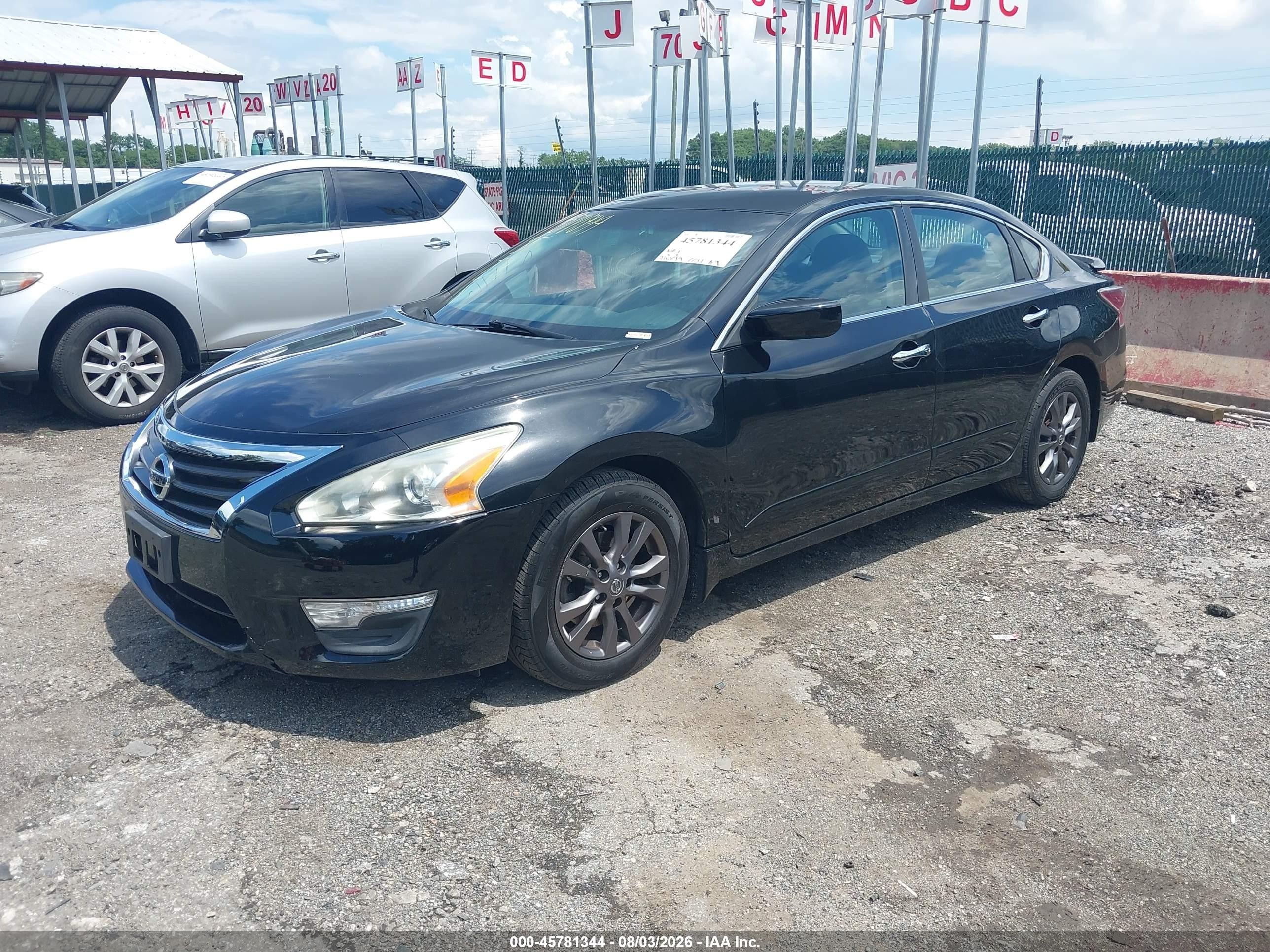 2015 Nissan Altima 2.5 S Черный vin: 1N4AL3AP9FC488550