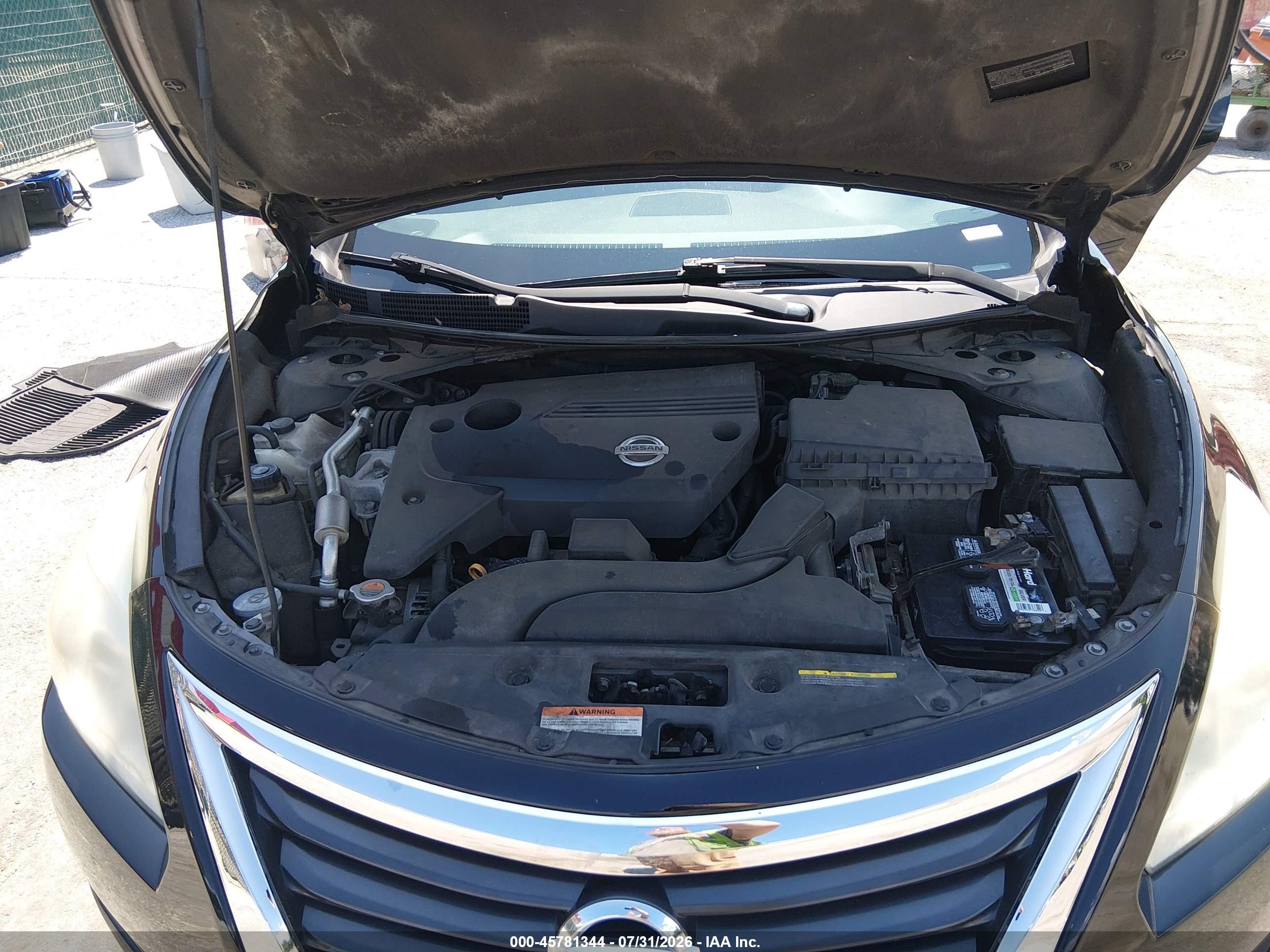 2015 Nissan Altima 2.5 S Черный vin: 1N4AL3AP9FC488550