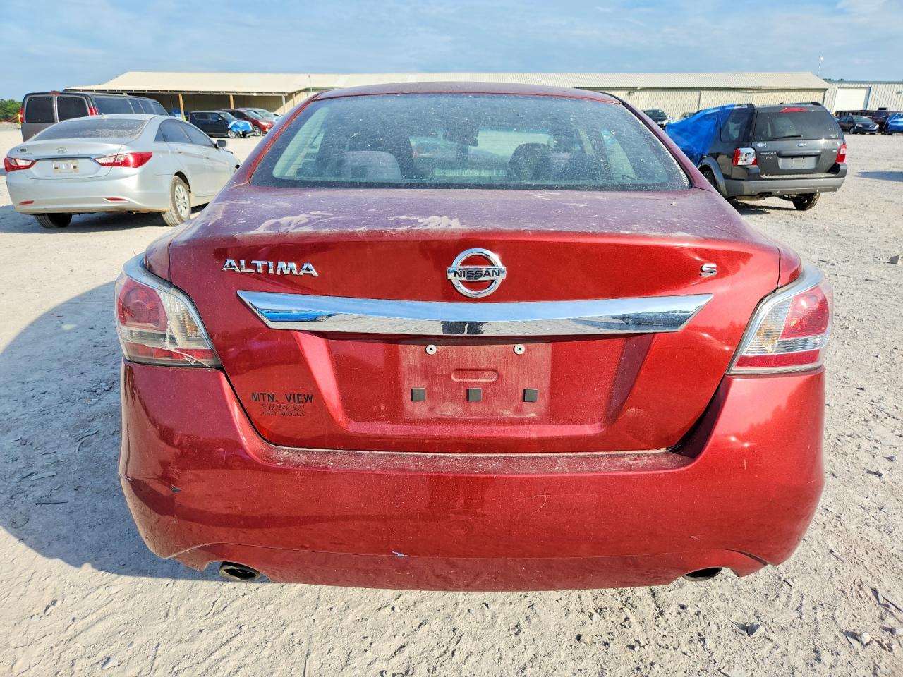 2015 Nissan Altima 2.5 S Red vin: 1N4AL3AP9FC491609