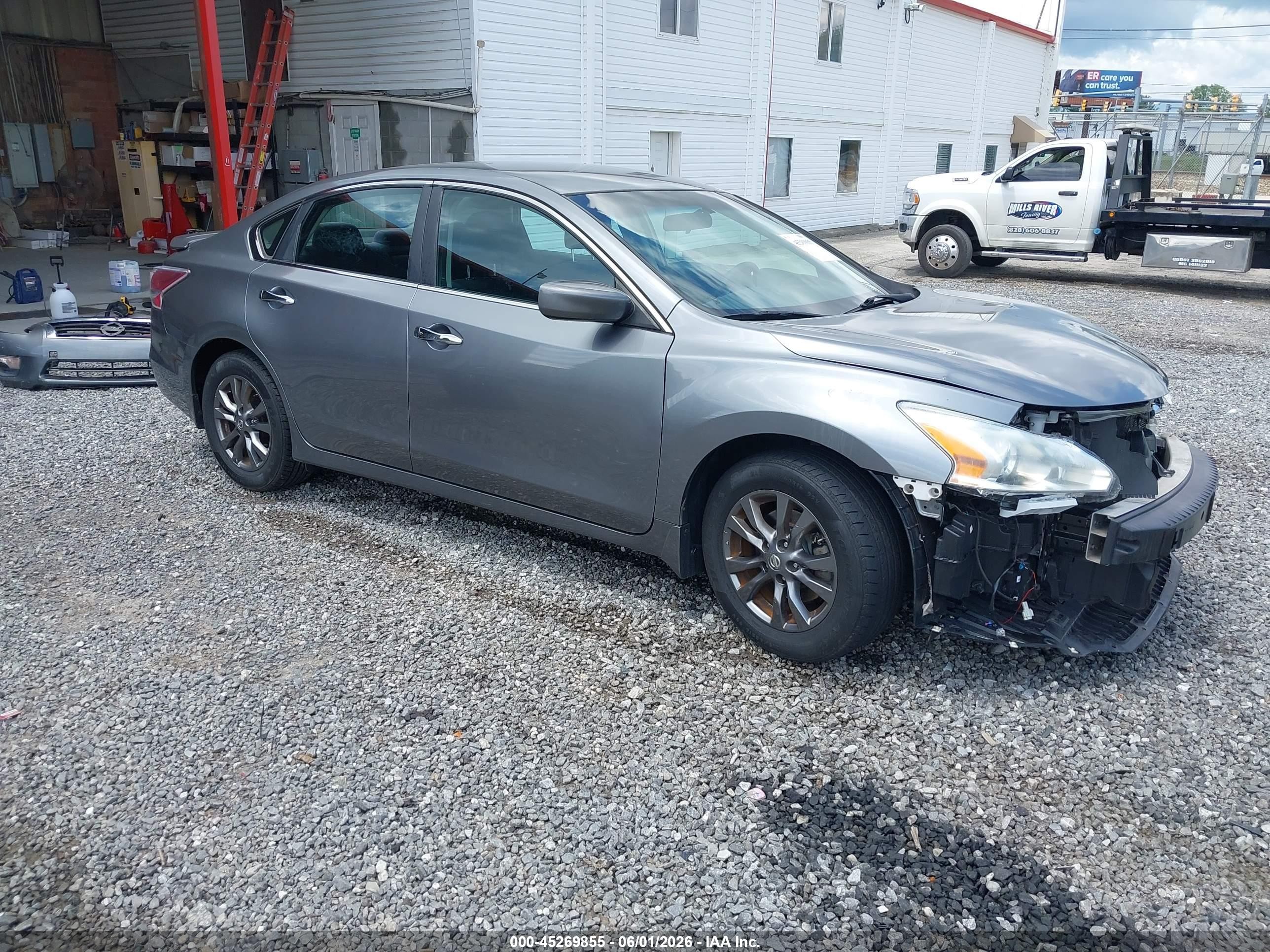 2015 Nissan Altima 2.5 S Gray vin: 1N4AL3AP9FC567202