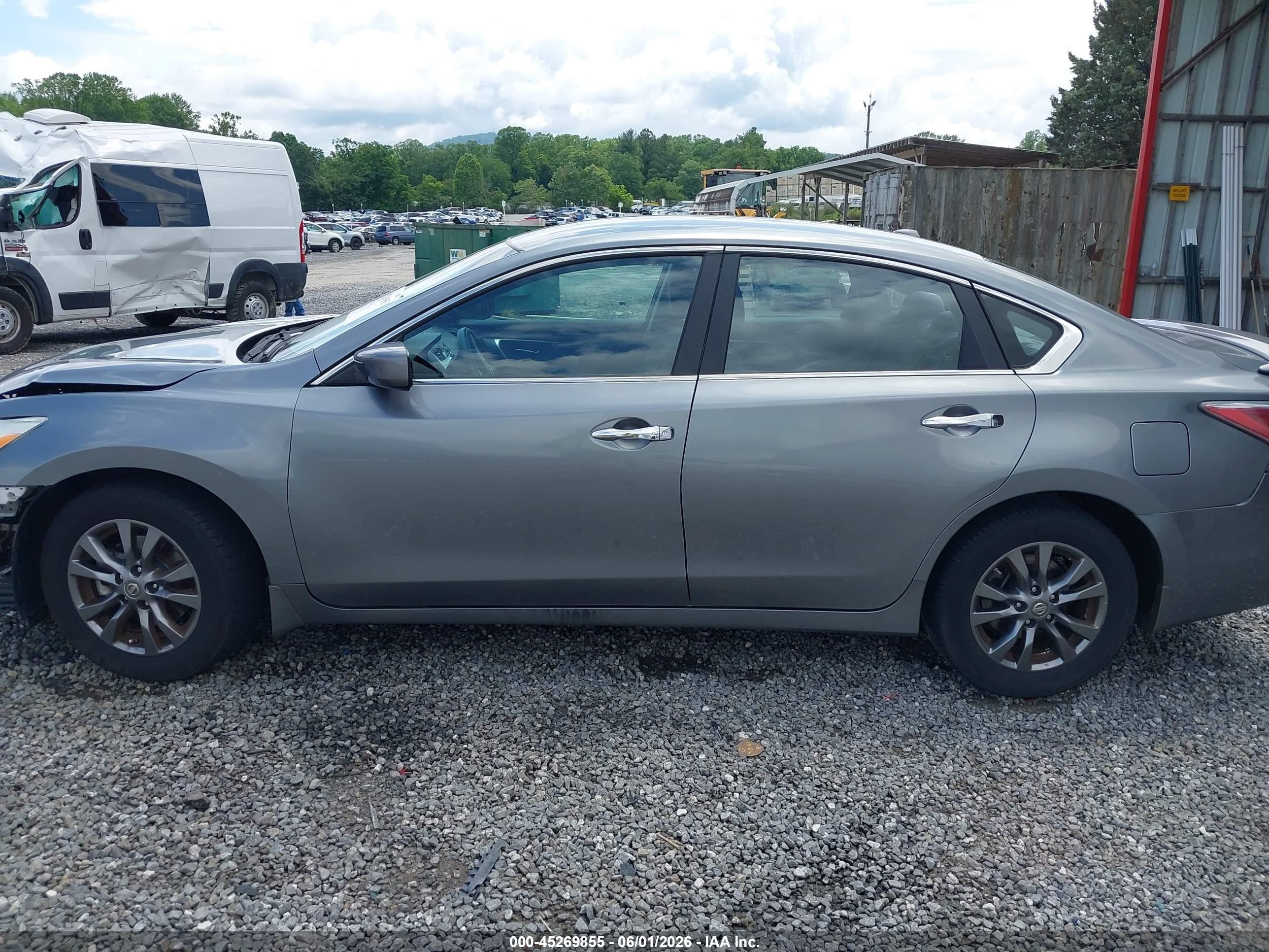 2015 Nissan Altima 2.5 S Gray vin: 1N4AL3AP9FC567202