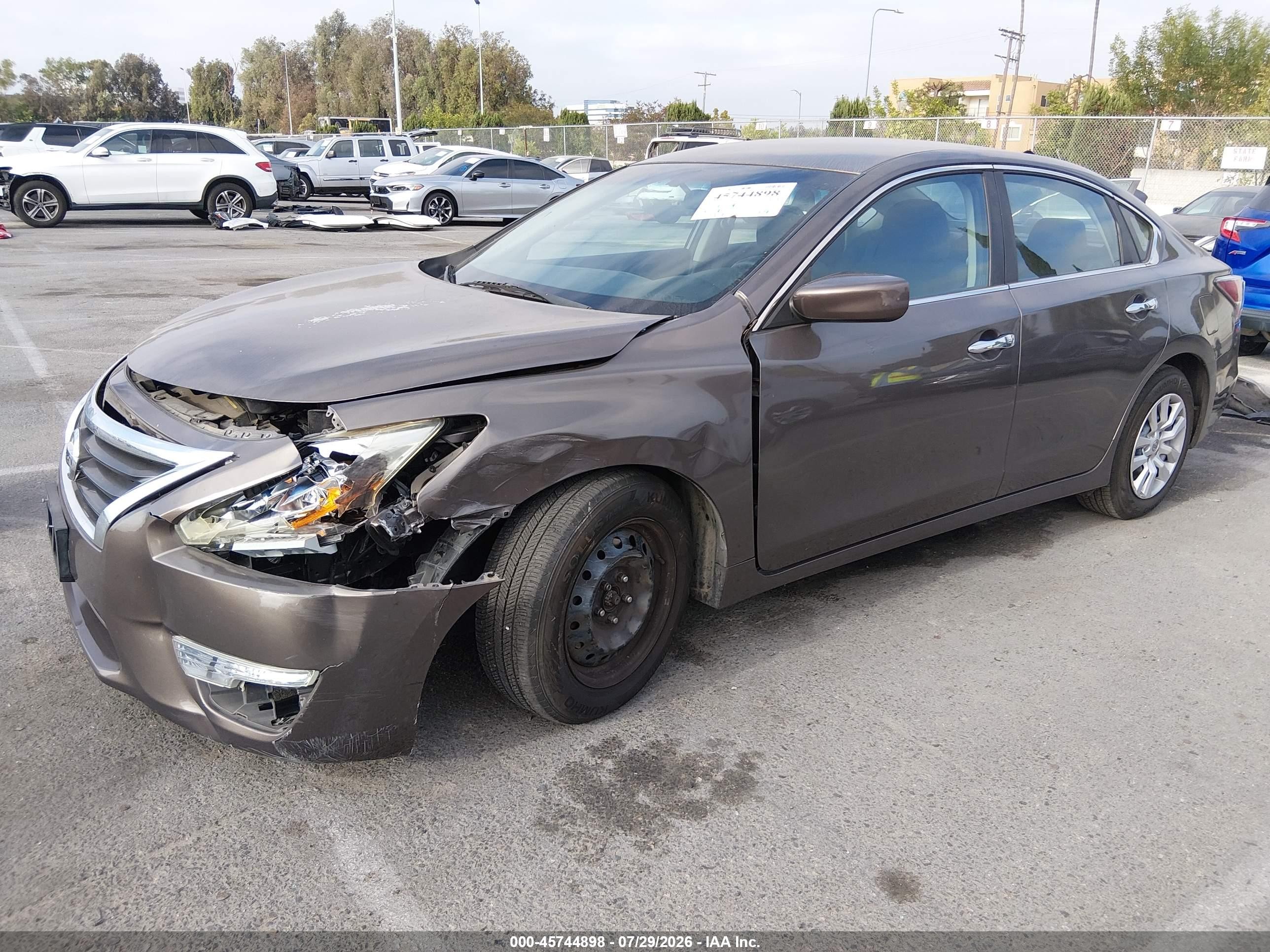 2015 Nissan Altima 2.5 S Gray vin: 1N4AL3AP9FC568446
