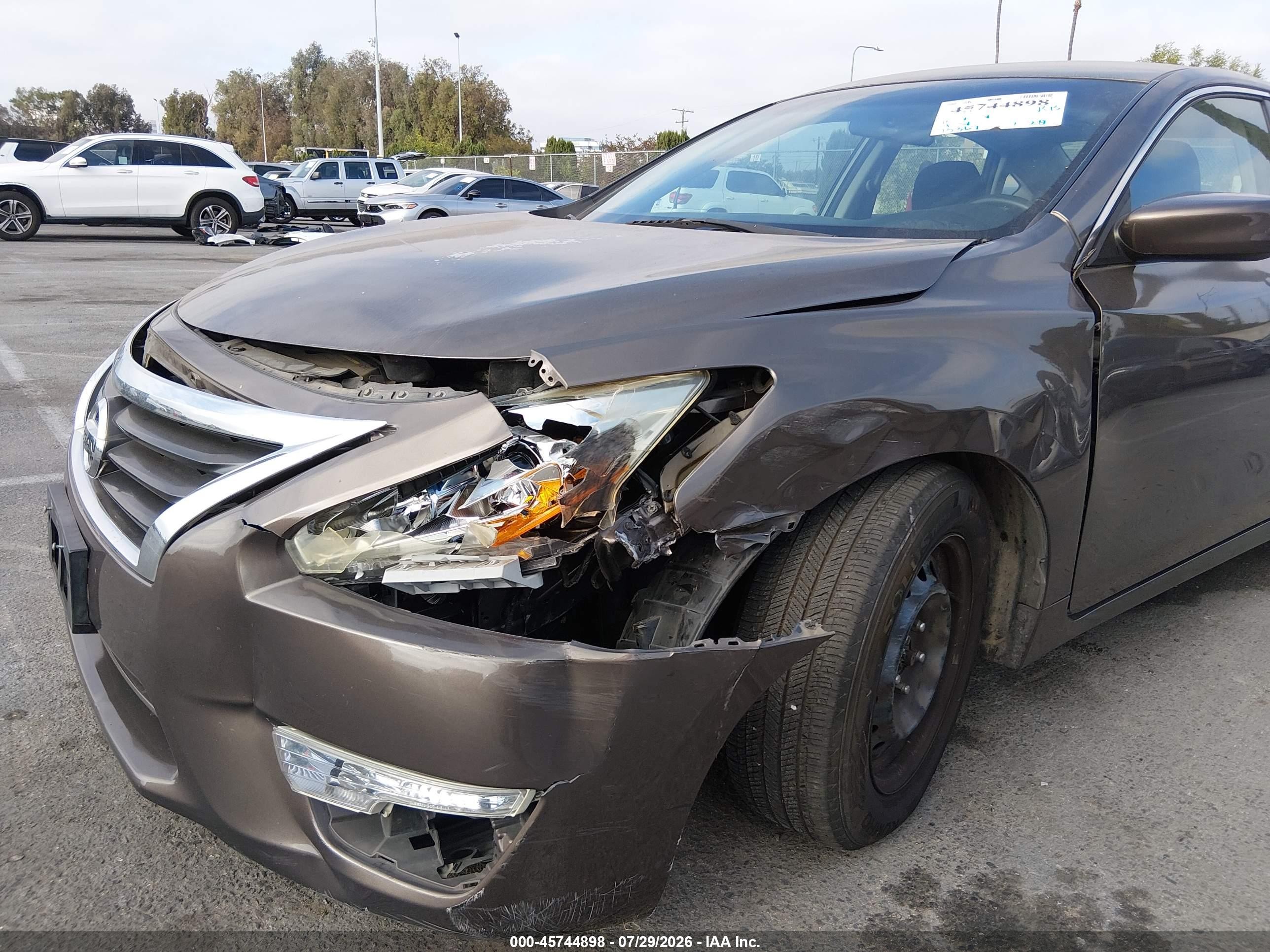 2015 Nissan Altima 2.5 S Gray vin: 1N4AL3AP9FC568446