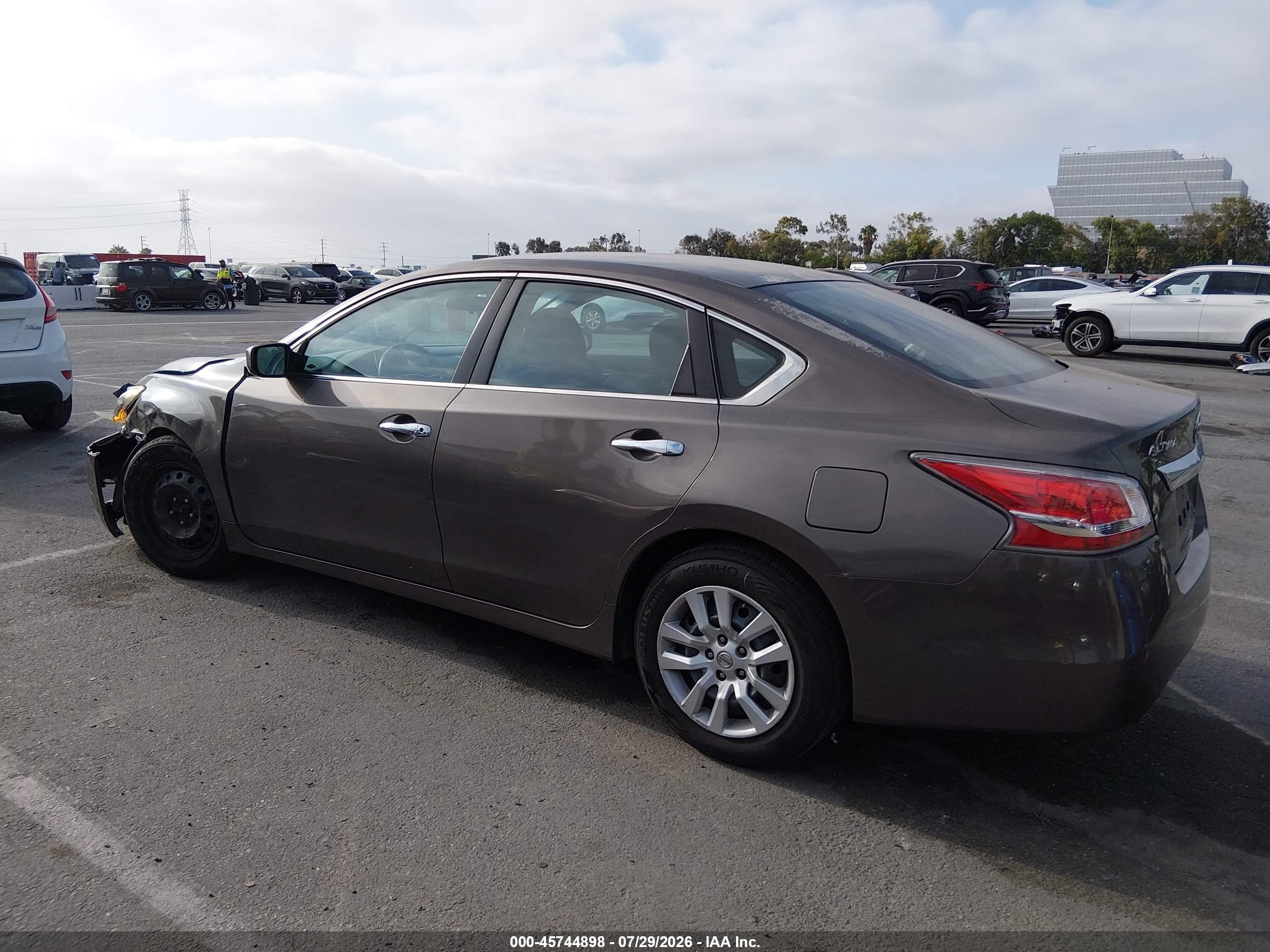 2015 Nissan Altima 2.5 S Gray vin: 1N4AL3AP9FC568446