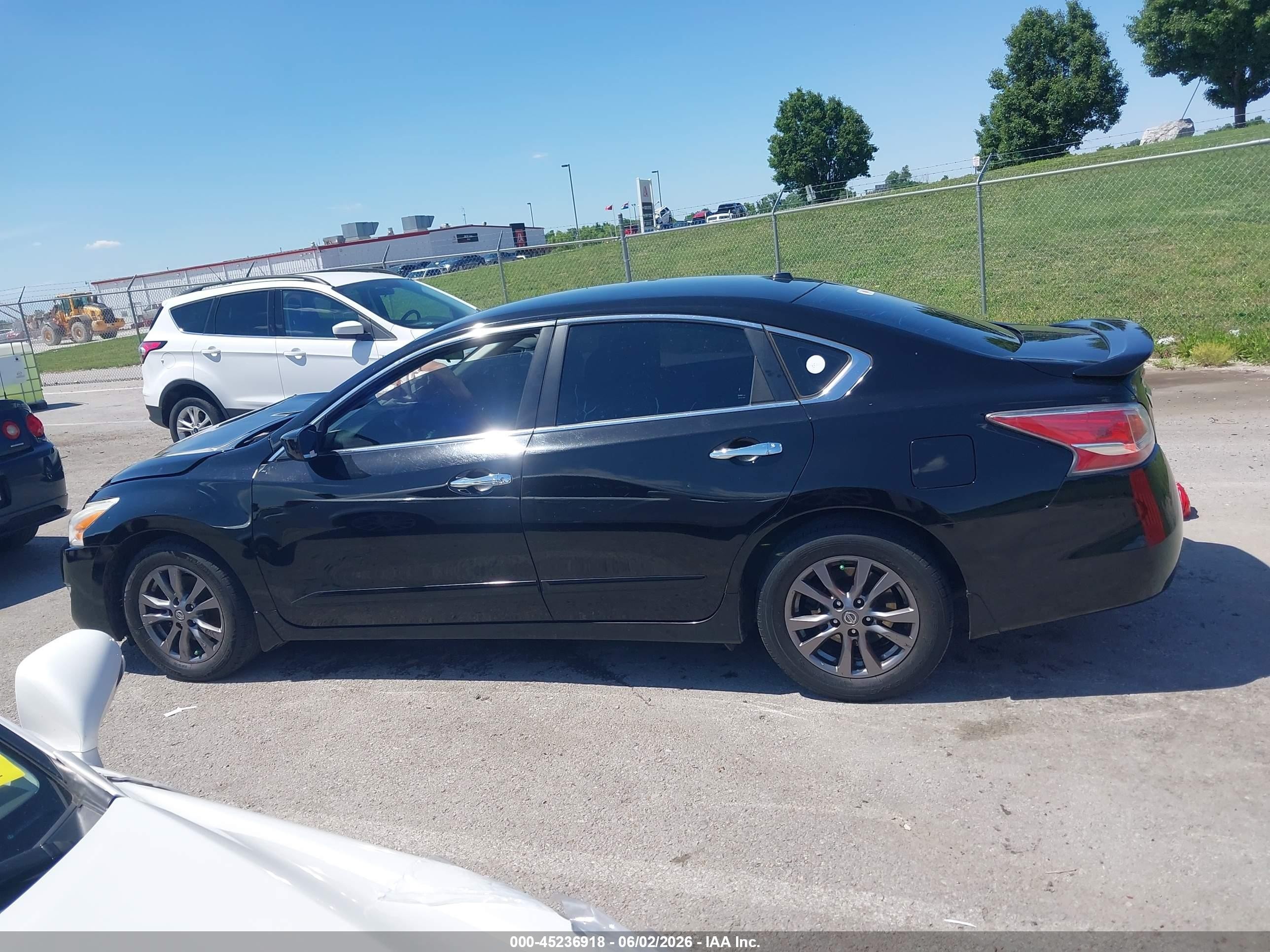 2015 Nissan Altima 2.5 S Black vin: 1N4AL3AP9FC569435