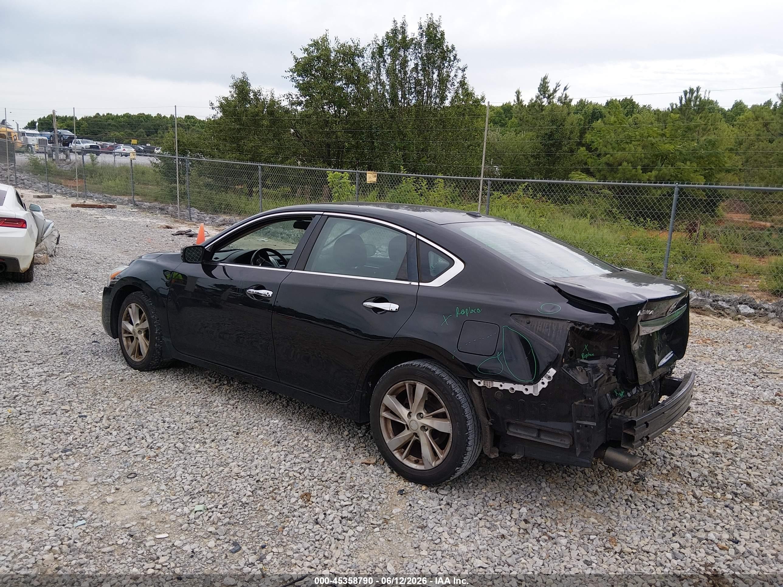 2015 Nissan Altima 2.5 Sv Черный vin: 1N4AL3AP9FC571931