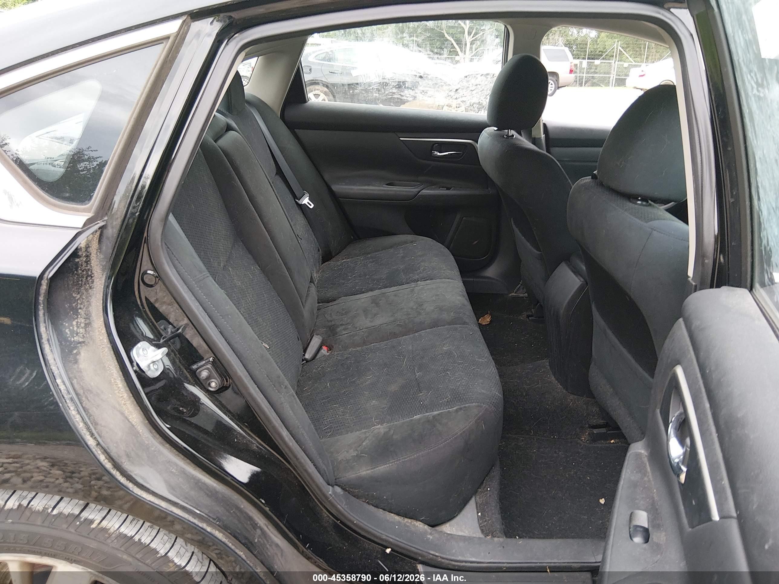 2015 Nissan Altima 2.5 Sv Черный vin: 1N4AL3AP9FC571931