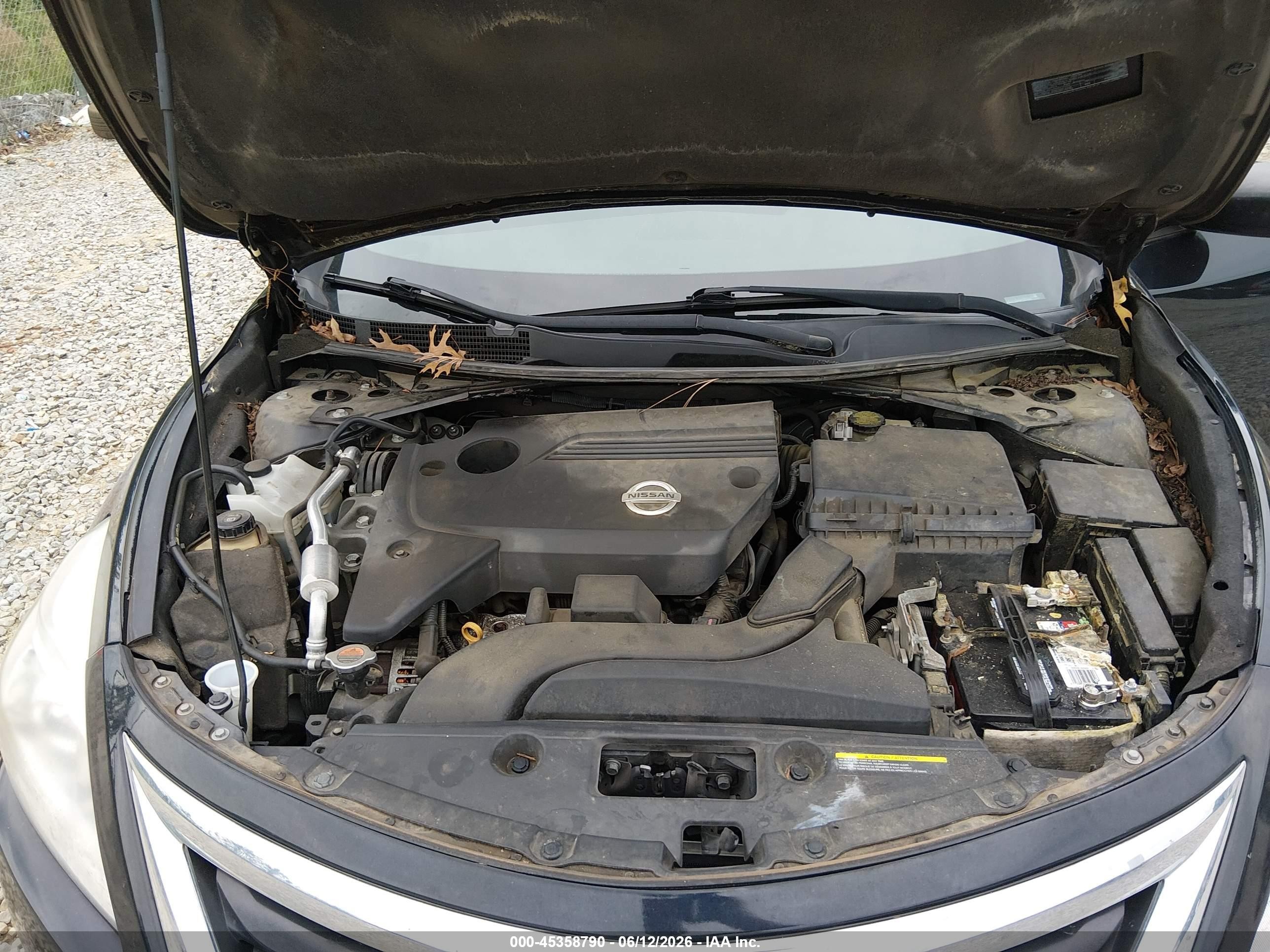 2015 Nissan Altima 2.5 Sv Черный vin: 1N4AL3AP9FC571931