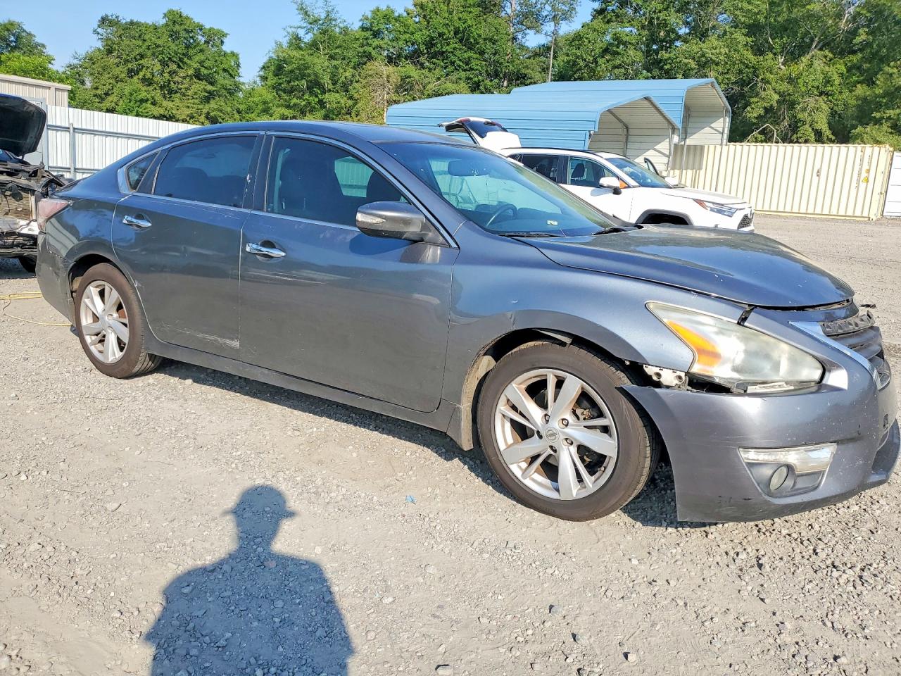 2015 Nissan Altima 2.5 Sv Gray vin: 1N4AL3AP9FC573503
