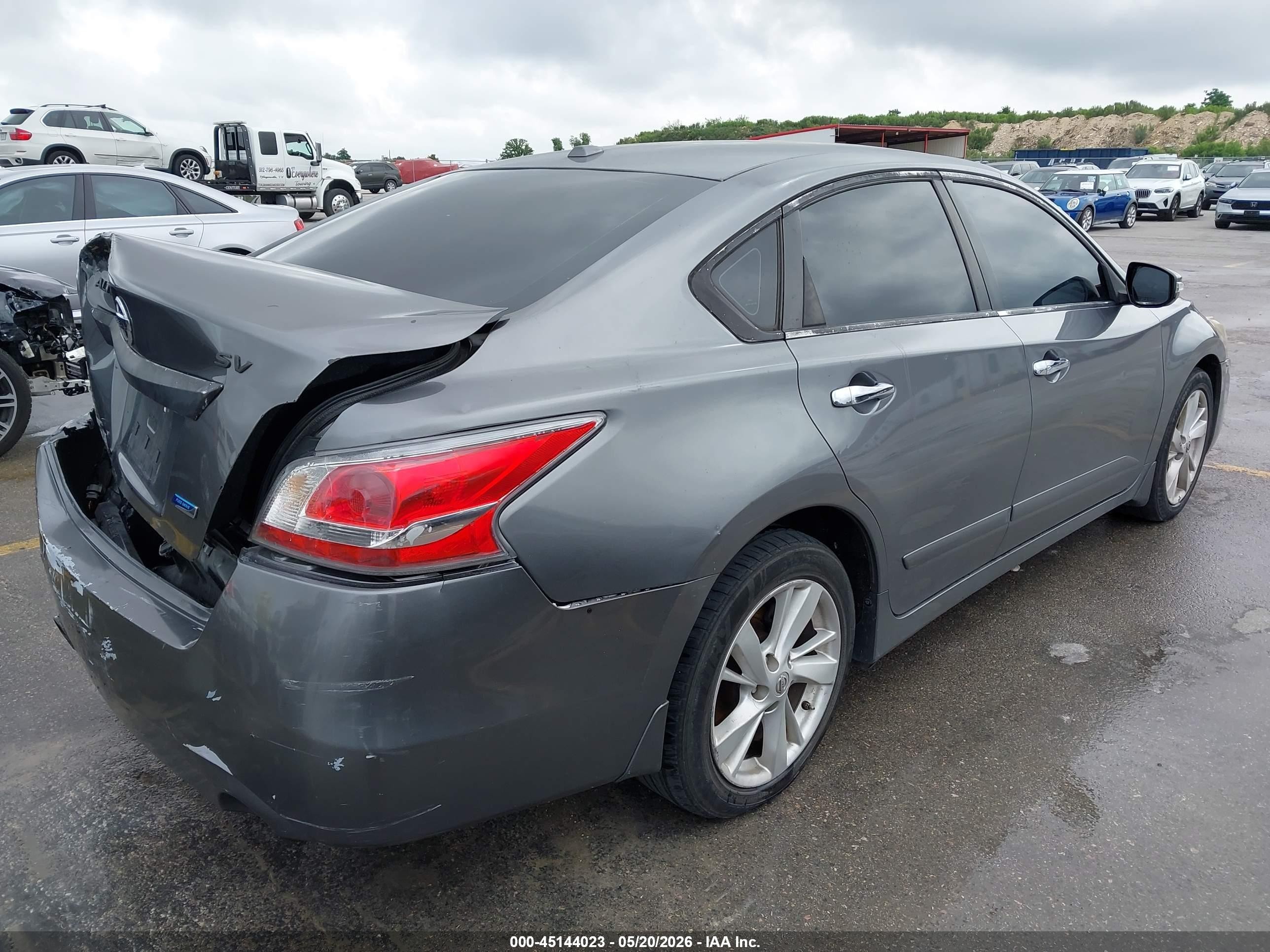 2015 Nissan Altima 2.5 Sv Gray vin: 1N4AL3AP9FC573520