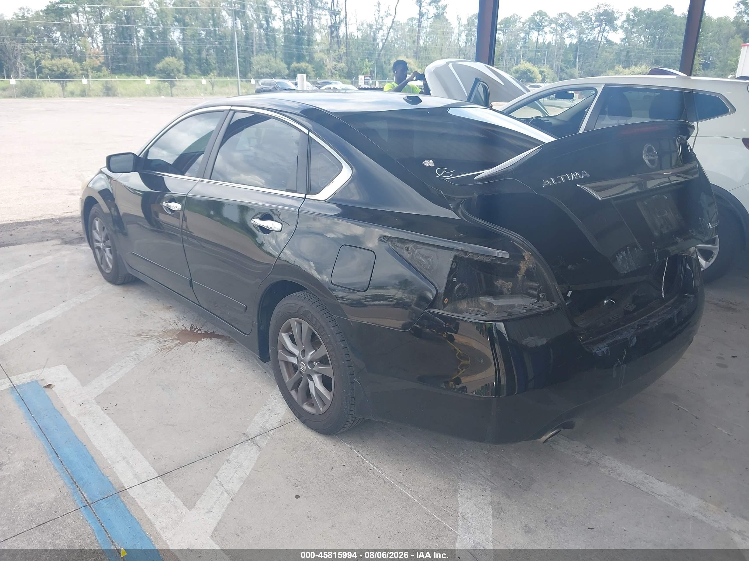 2015 Nissan Altima 2.5 S Black vin: 1N4AL3AP9FC582816