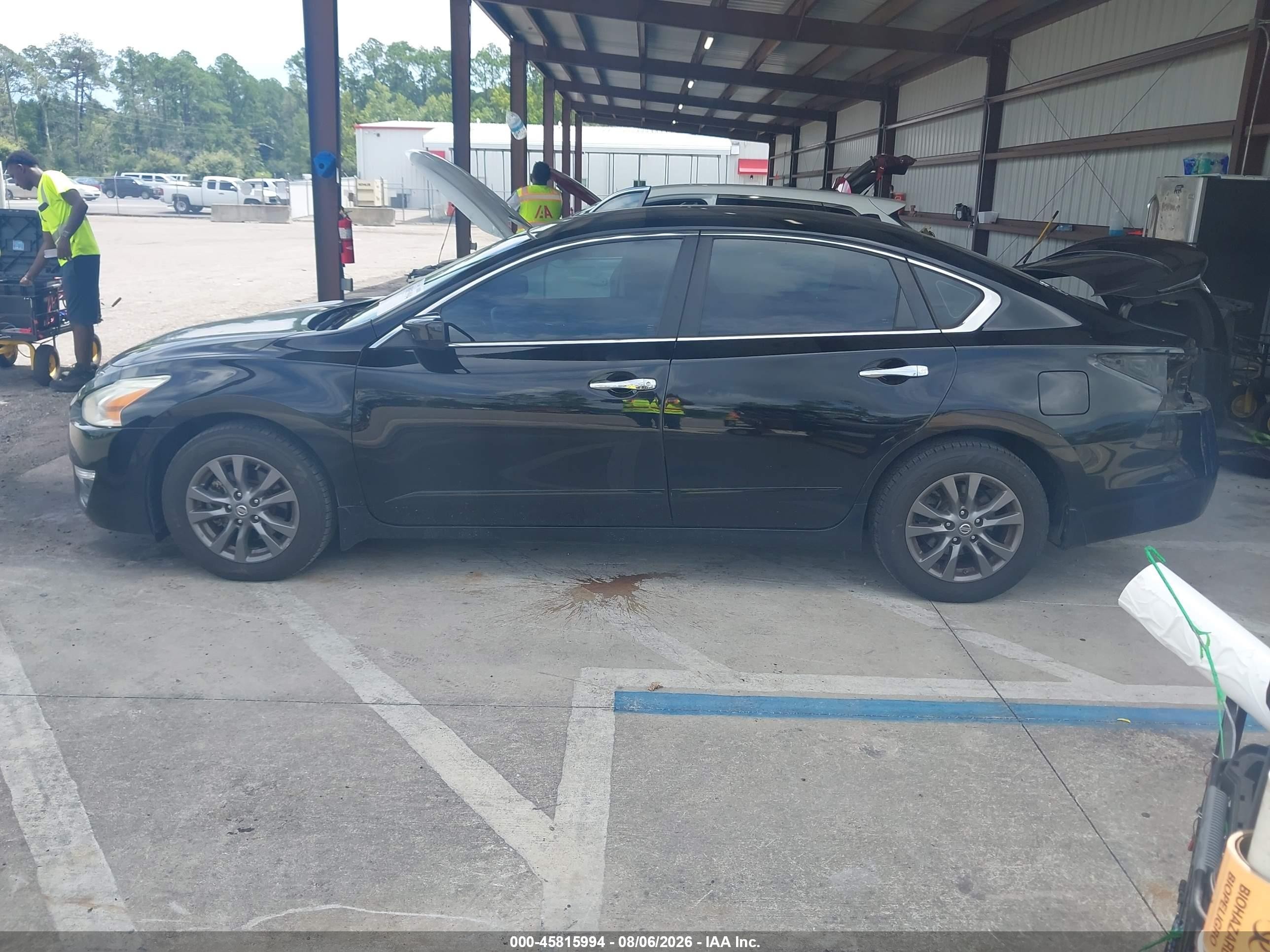 2015 Nissan Altima 2.5 S Black vin: 1N4AL3AP9FC582816