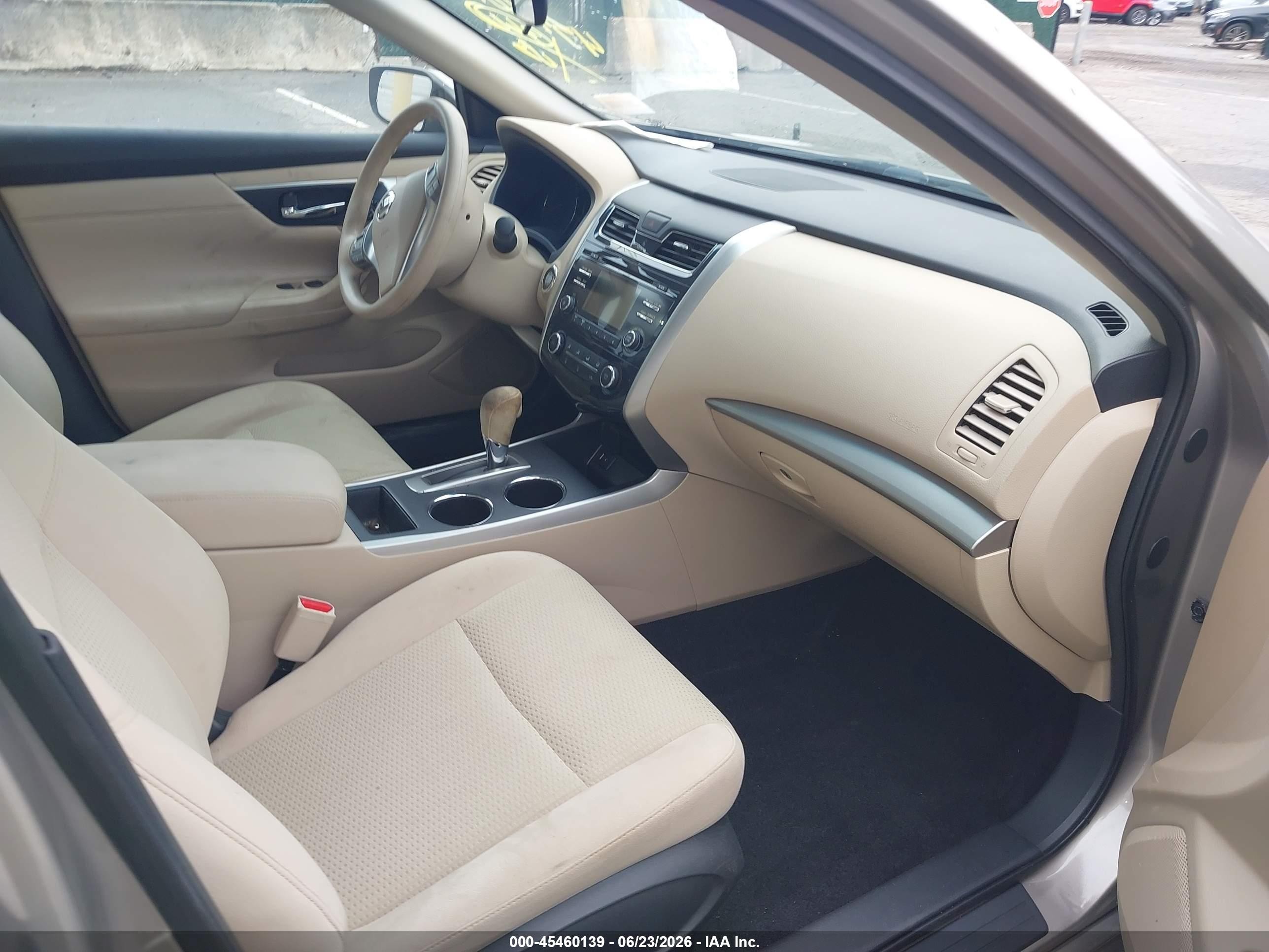 2015 Nissan Altima 2.5 S Tan vin: 1N4AL3AP9FC590396