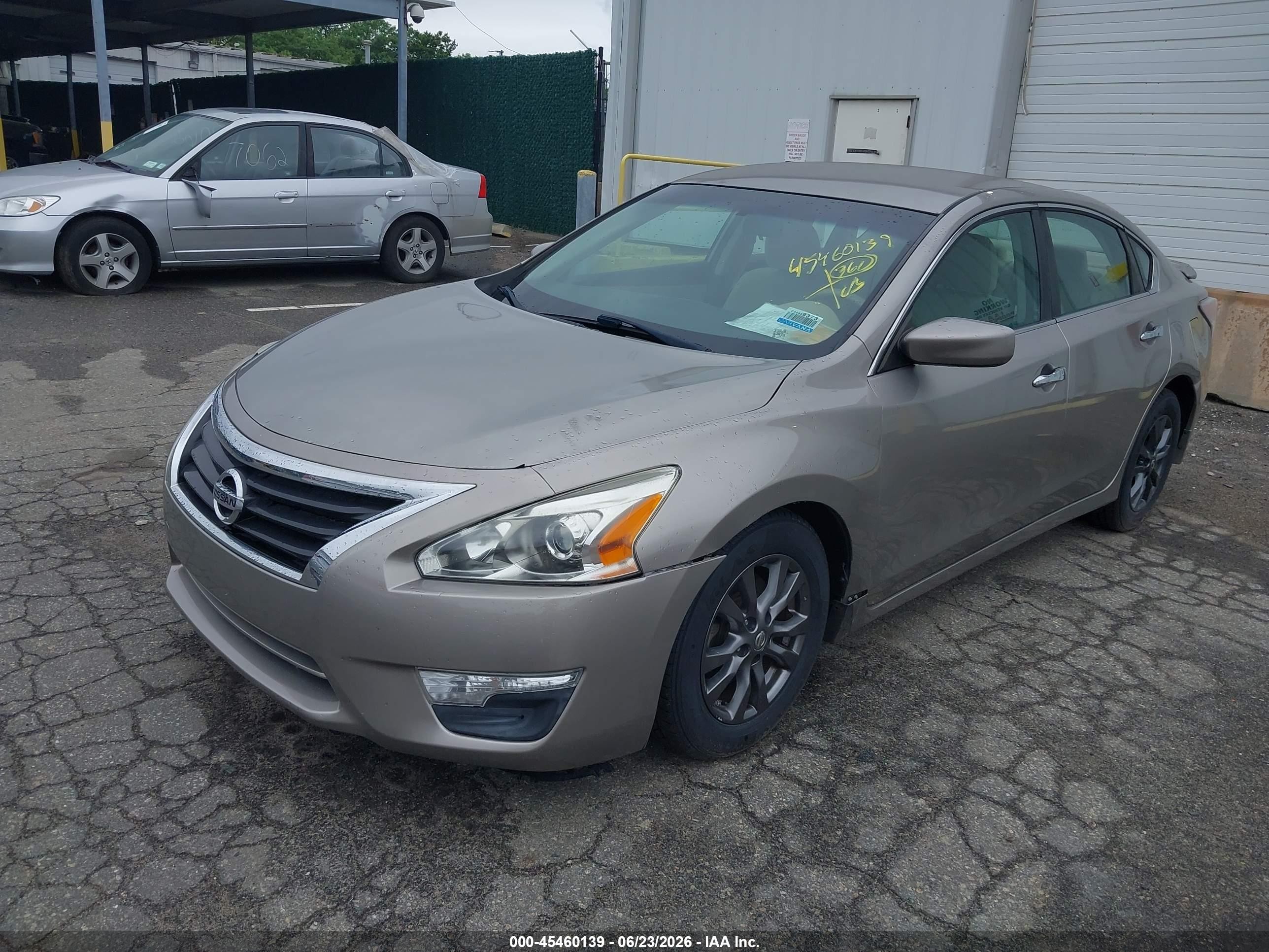 2015 Nissan Altima 2.5 S Tan vin: 1N4AL3AP9FC590396