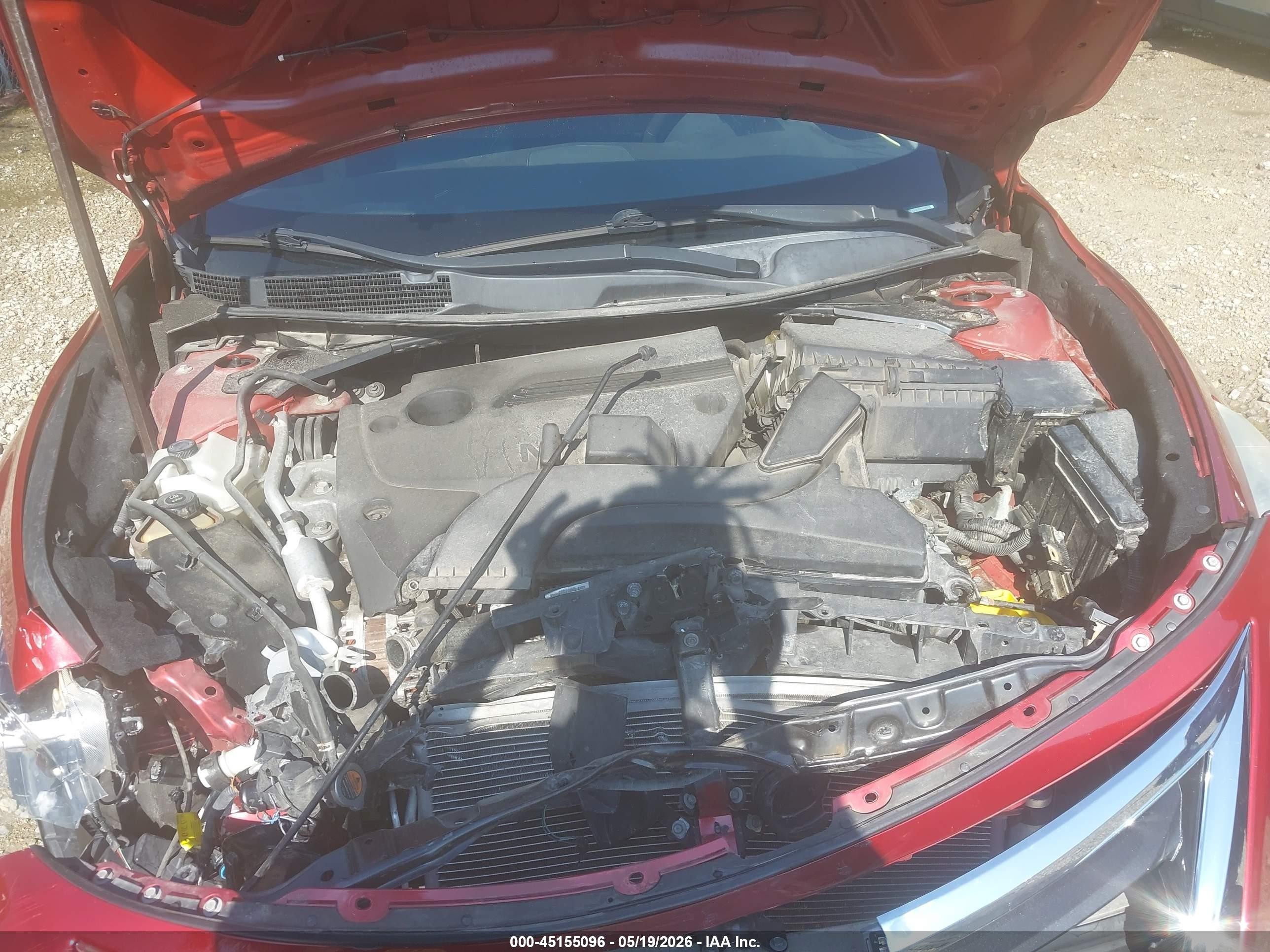 2015 Nissan Altima 2.5 Sv Красный vin: 1N4AL3AP9FC591550