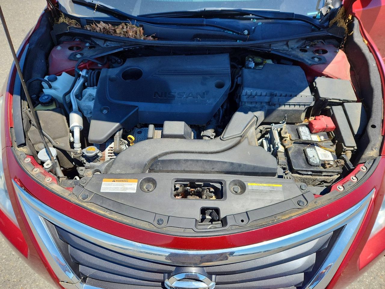 2015 Nissan Altima 2.5 S Red vin: 1N4AL3AP9FC594514