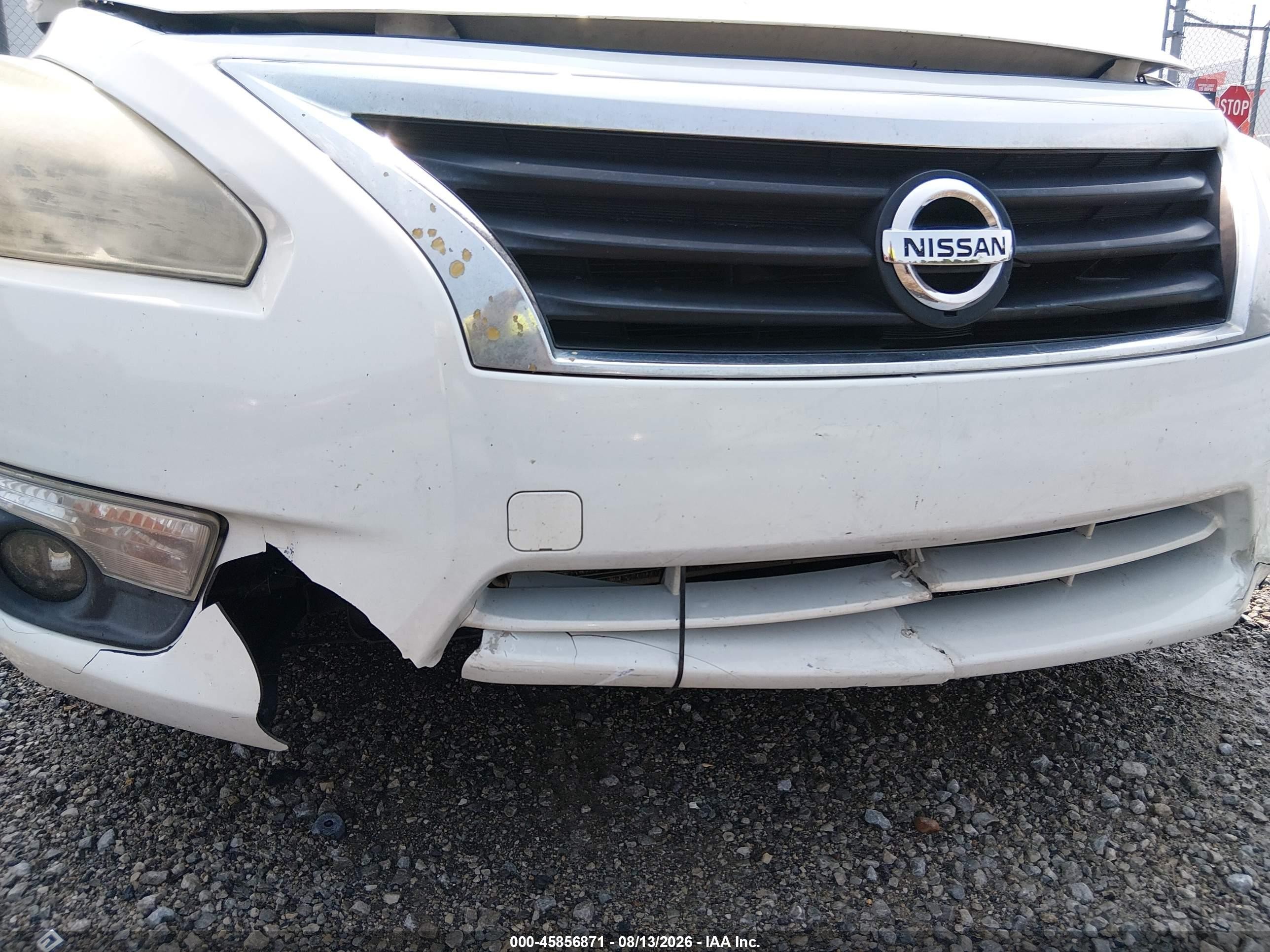 2015 Nissan Altima 2.5 Sl White vin: 1N4AL3AP9FC595971
