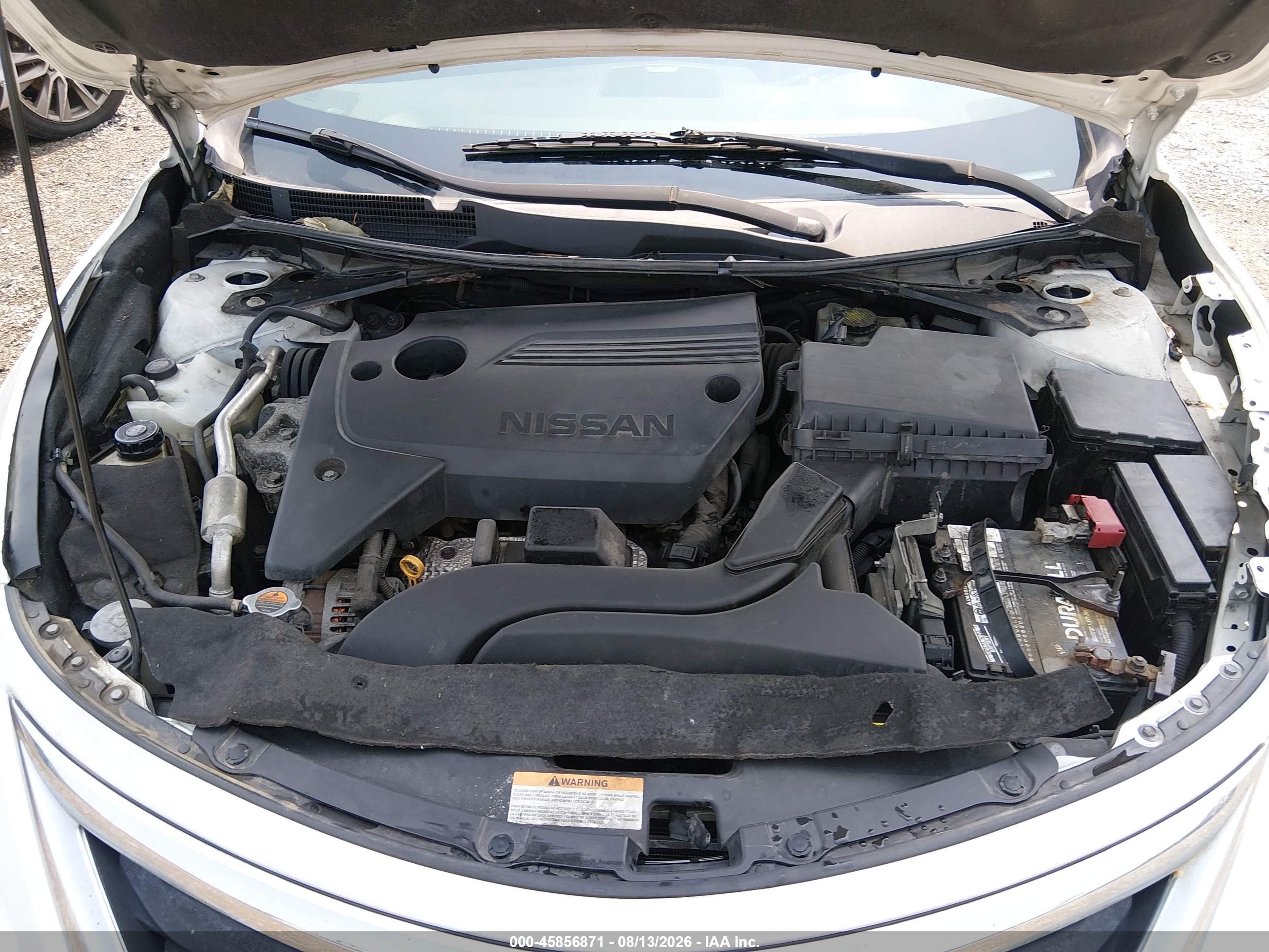 2015 Nissan Altima 2.5 Sl White vin: 1N4AL3AP9FC595971