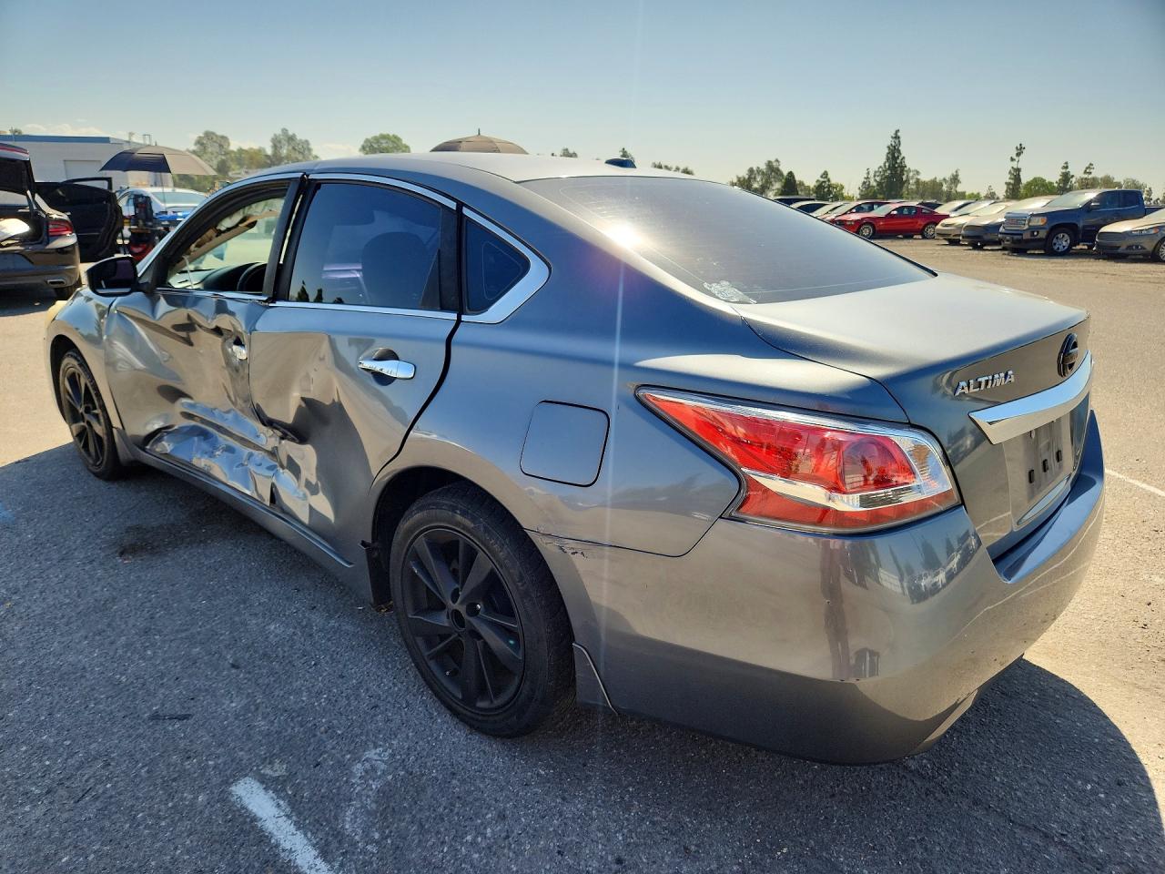 2015 Nissan Altima 2.5 Sv Gray vin: 1N4AL3AP9FC597137