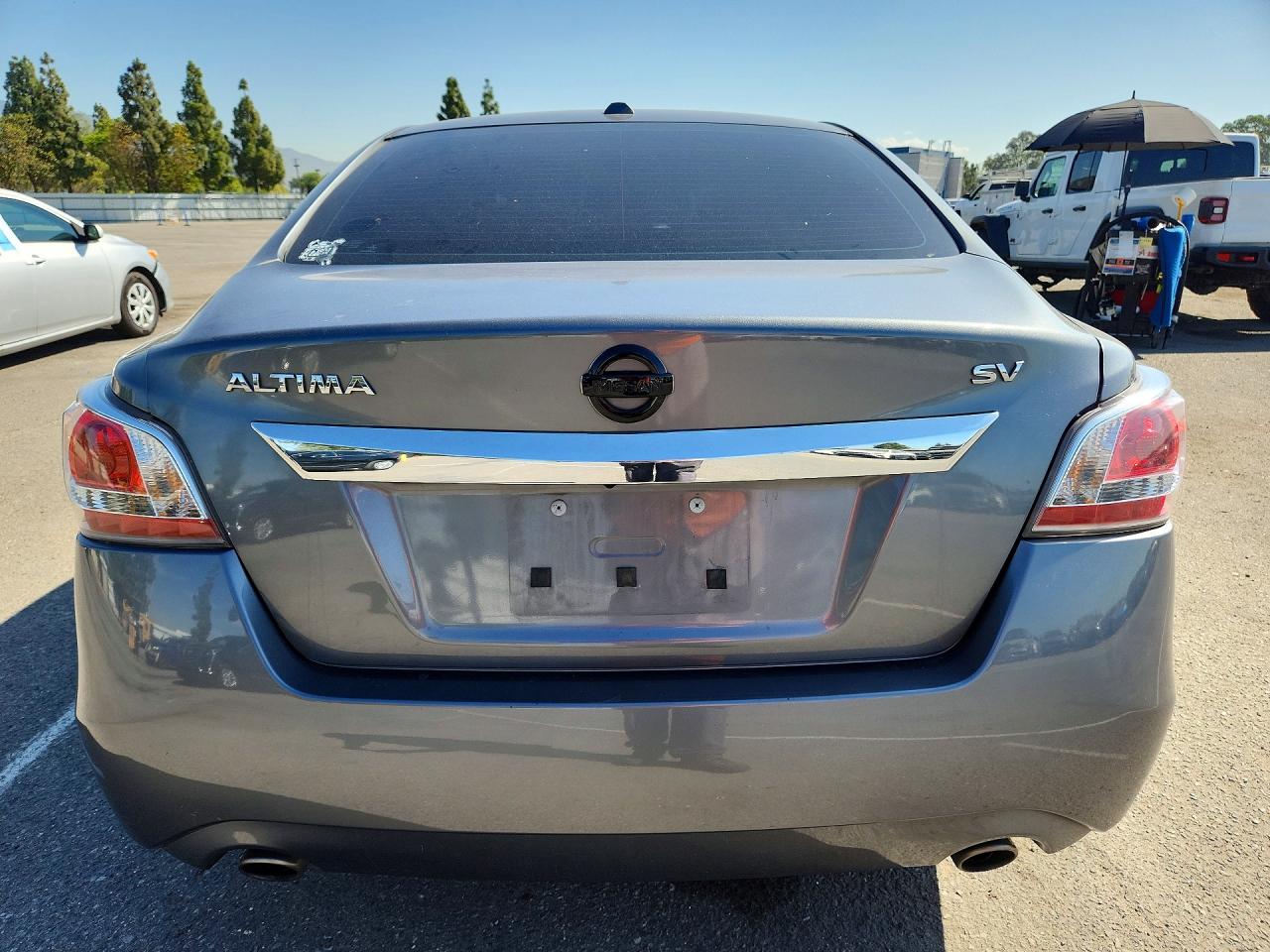 2015 Nissan Altima 2.5 Sv Gray vin: 1N4AL3AP9FC597137