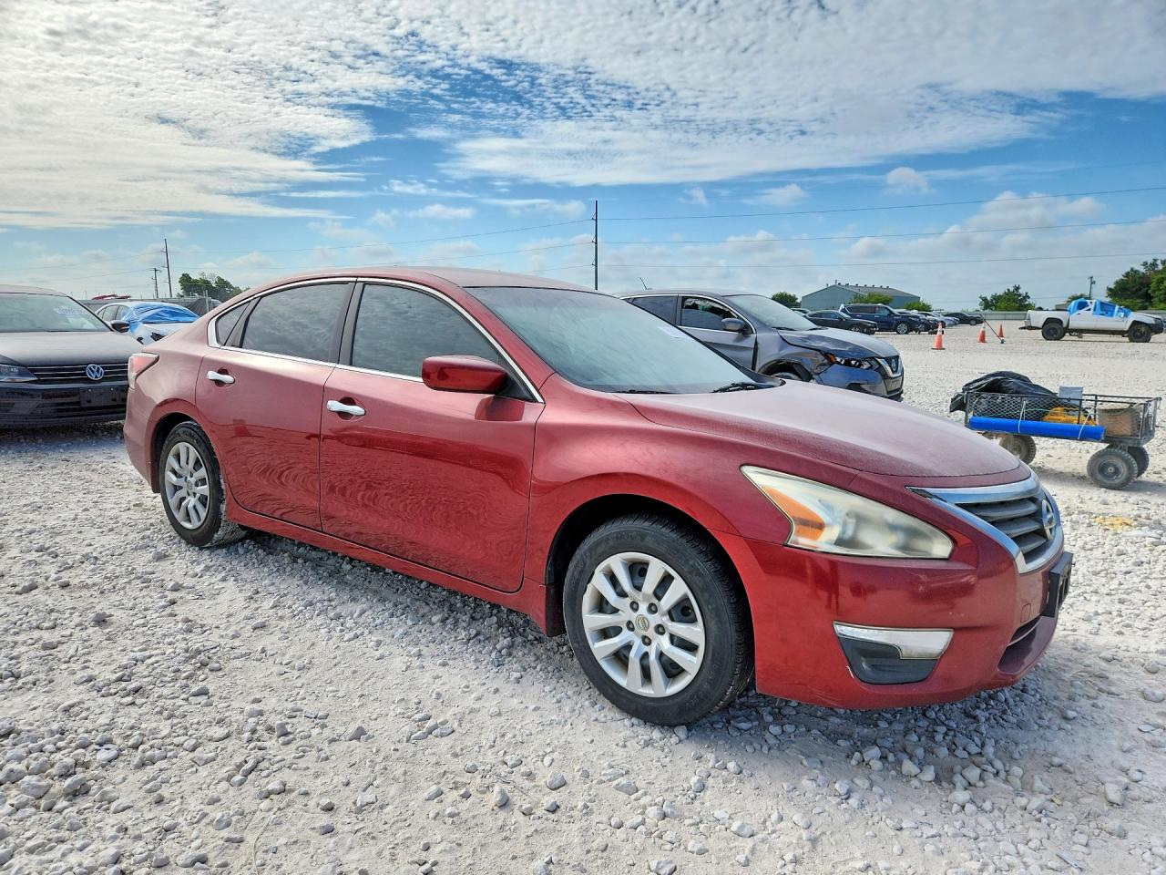 2015 Nissan Altima 2.5 S Red vin: 1N4AL3AP9FN305121